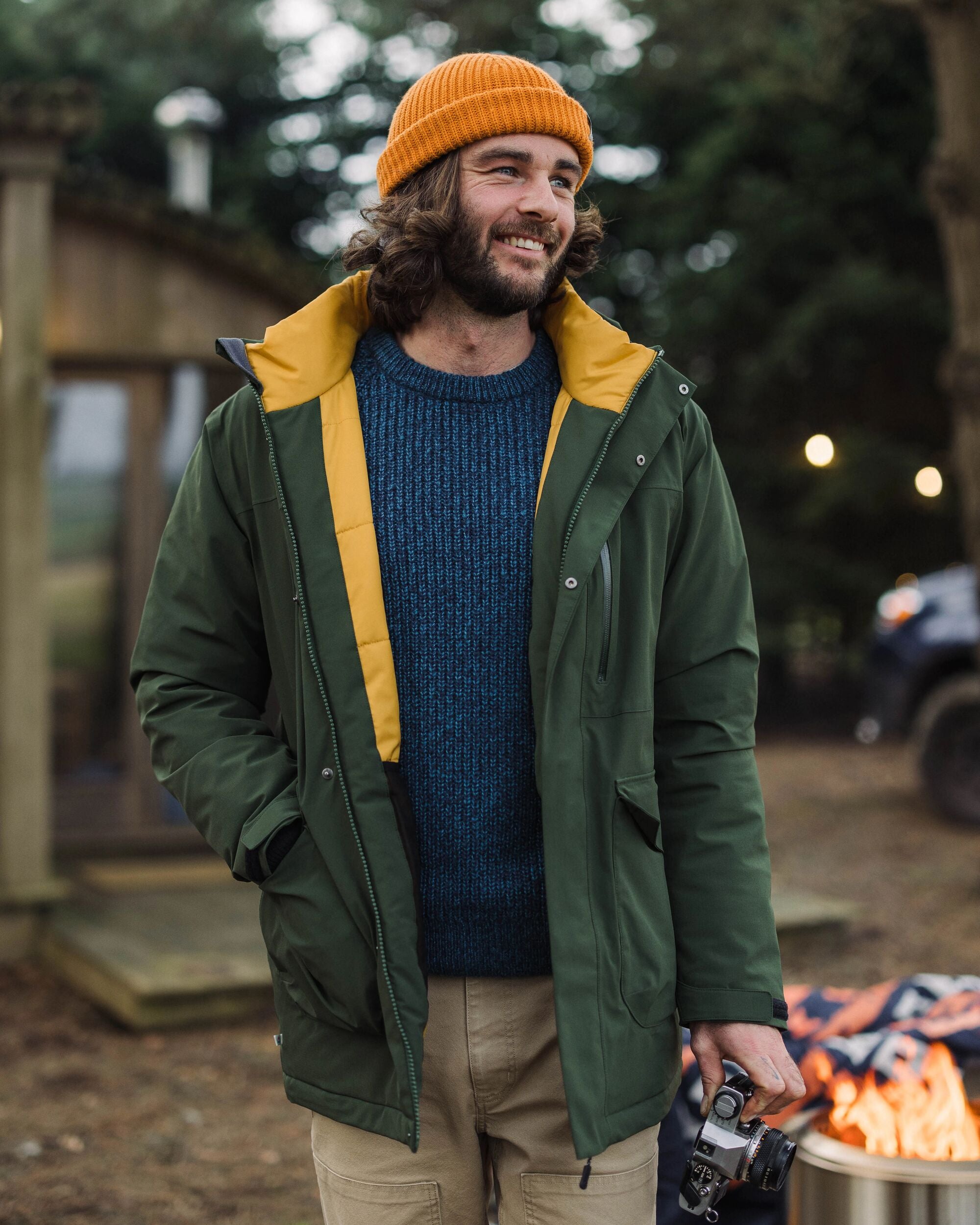 Rainier Waterproof Parka - Fir Tree - Lifestyle