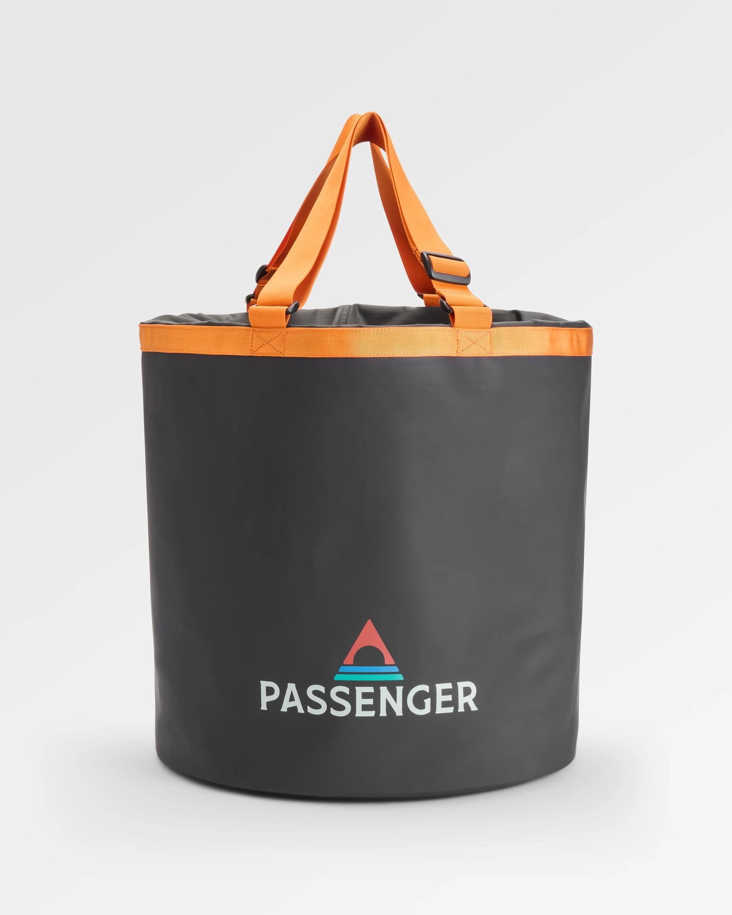 Tide Recycled Nylon Changing Bucket Bag - Black - Flatlay