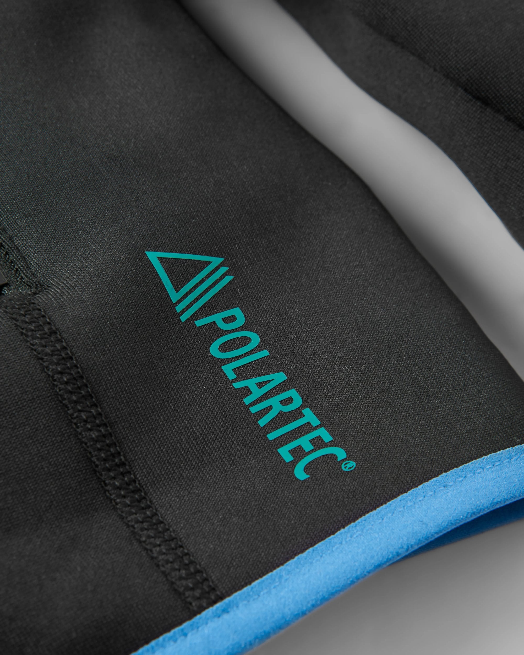 Solitude Recycled Polartec® Fleece Hoodie - Black - Flatlay