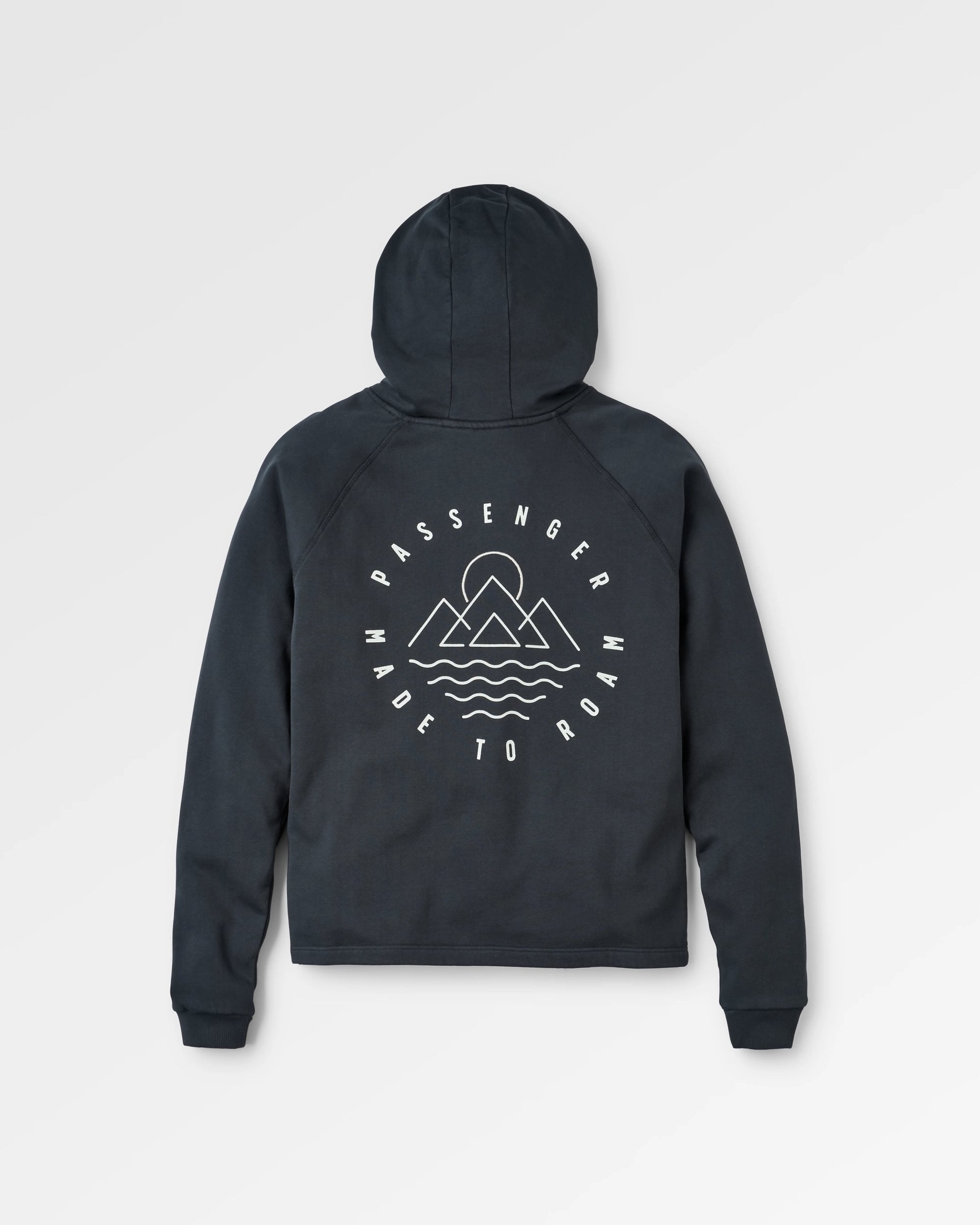 Remote Hoodie - Black - Flatlay