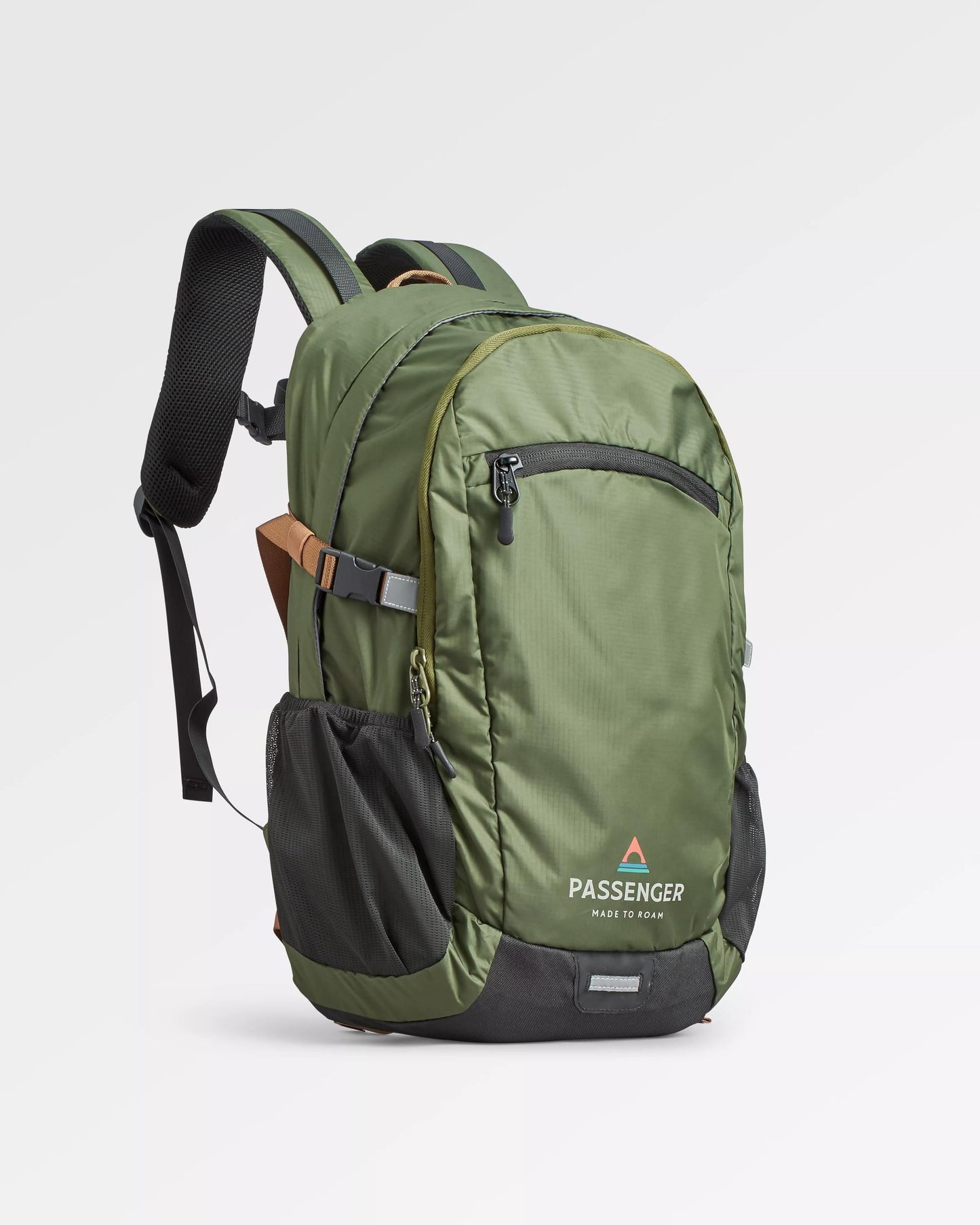 Track Recycled 20L Backpack - Fir Tree - Flatlay
