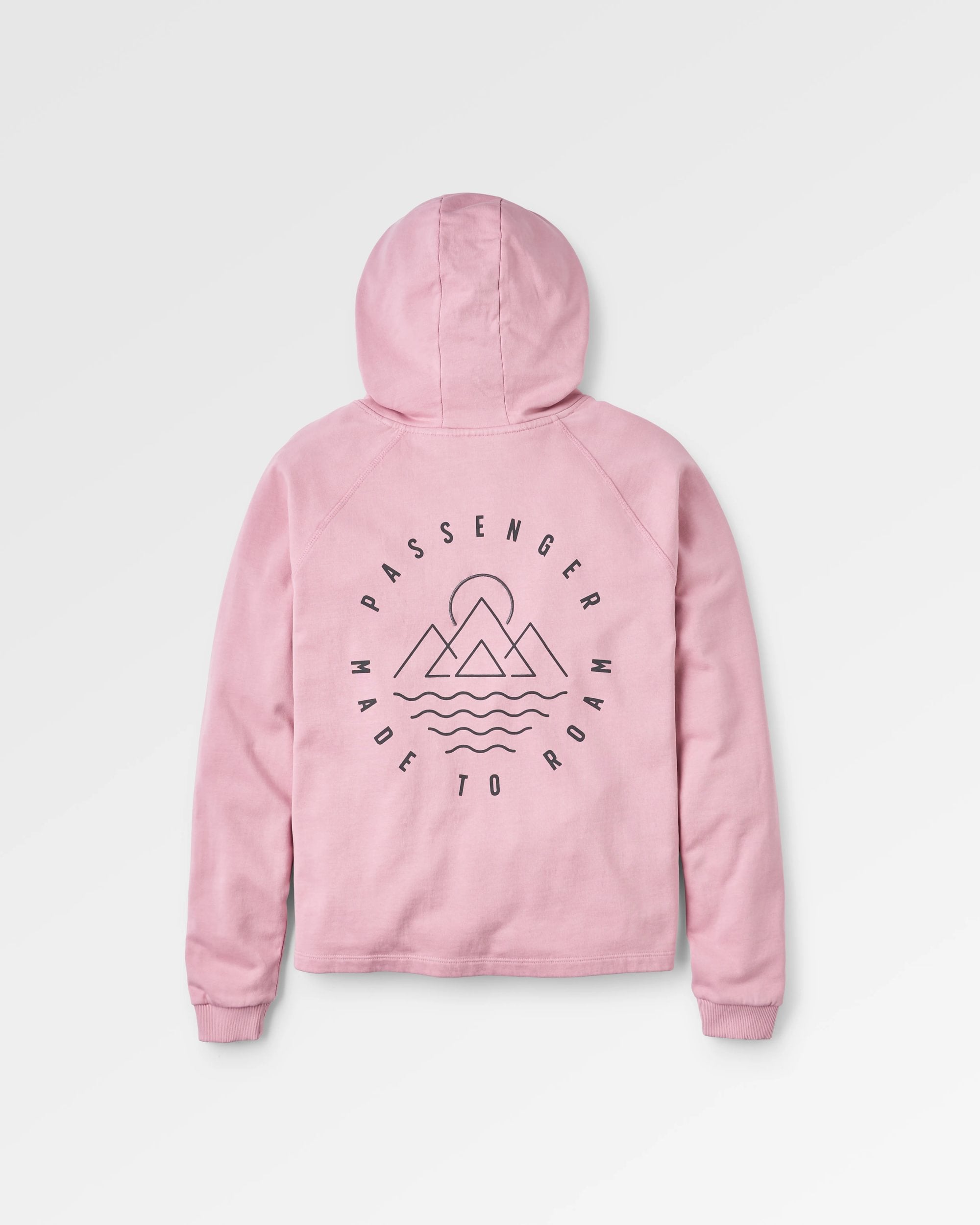 Remote Hoodie - Pink Haze - Flatlay