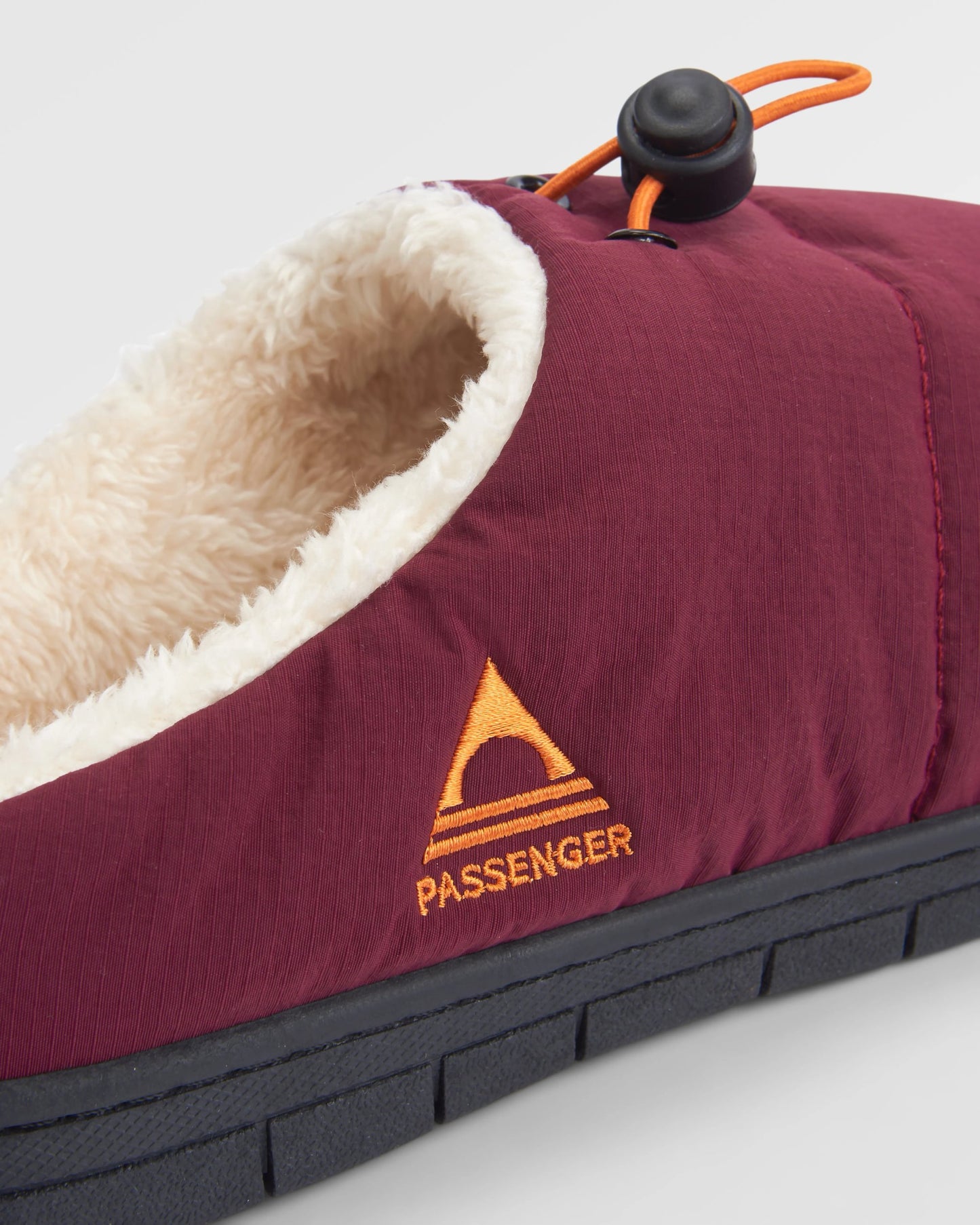 Step Out Women's Slipper - Wine - Flatlay
