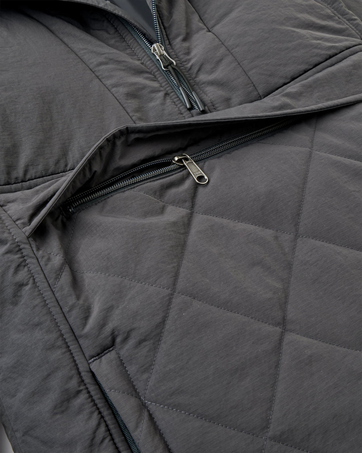 Ocean Insulated Anorak - Faded Black - Flatlay