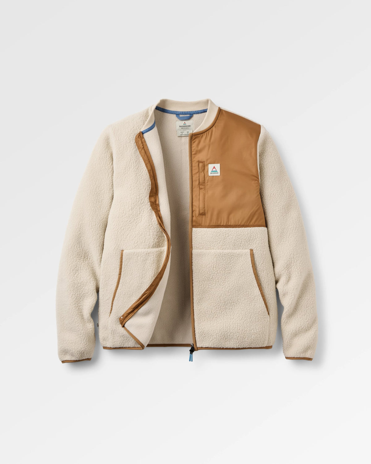Reconnect Sherpa Fleece - Oatmeal - Flatlay