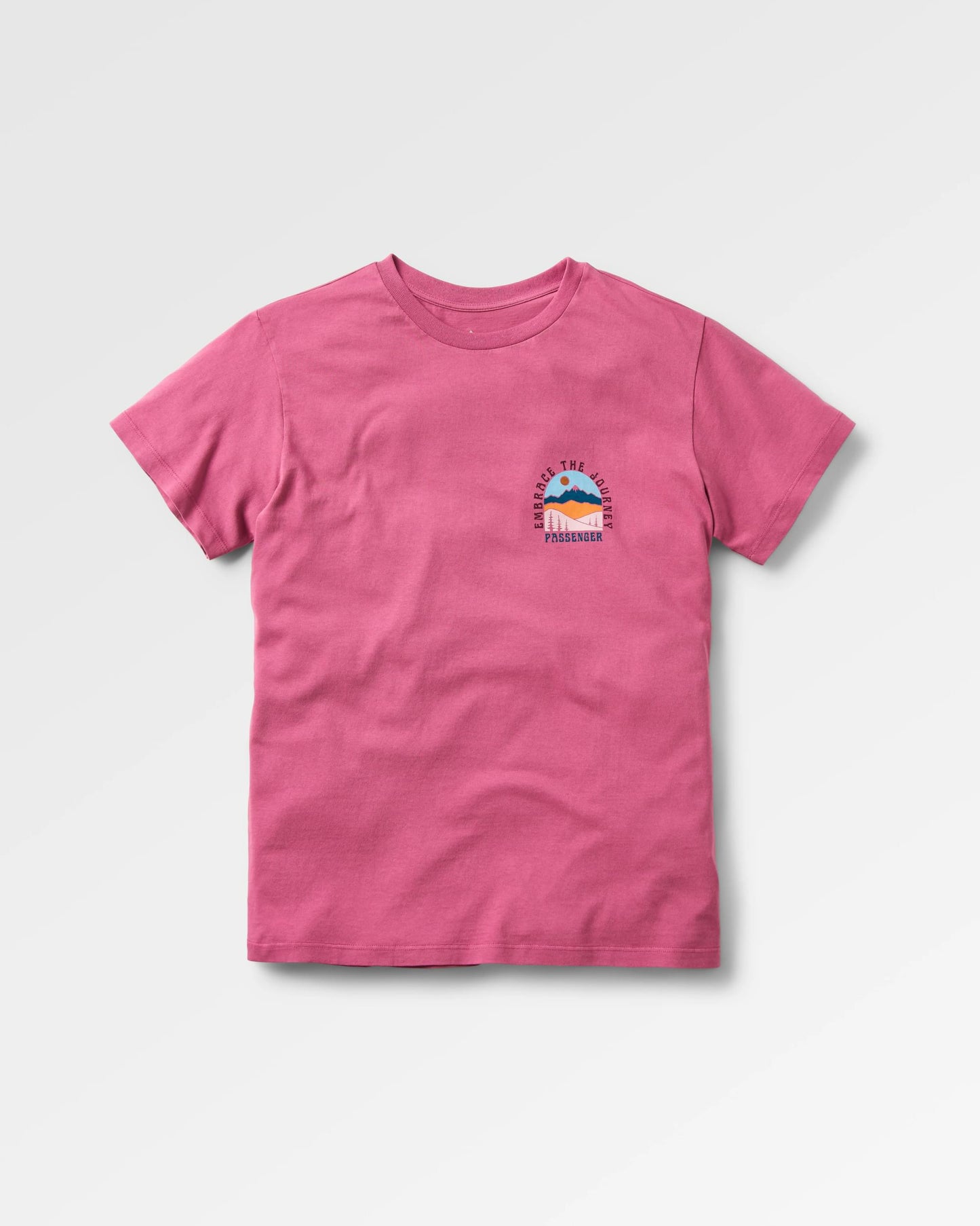 Outlook Recycled Cotton Oversized T-Shirt - Mauve Haze
