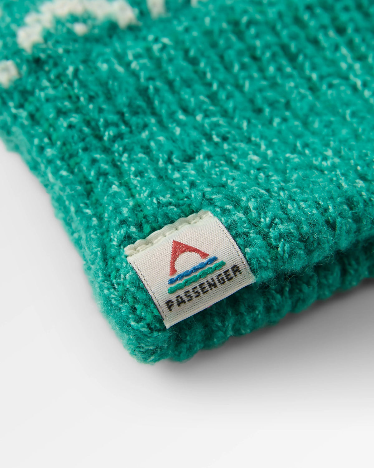 Nurture Fleece Lined Mittens - Greenlake - Flatlay