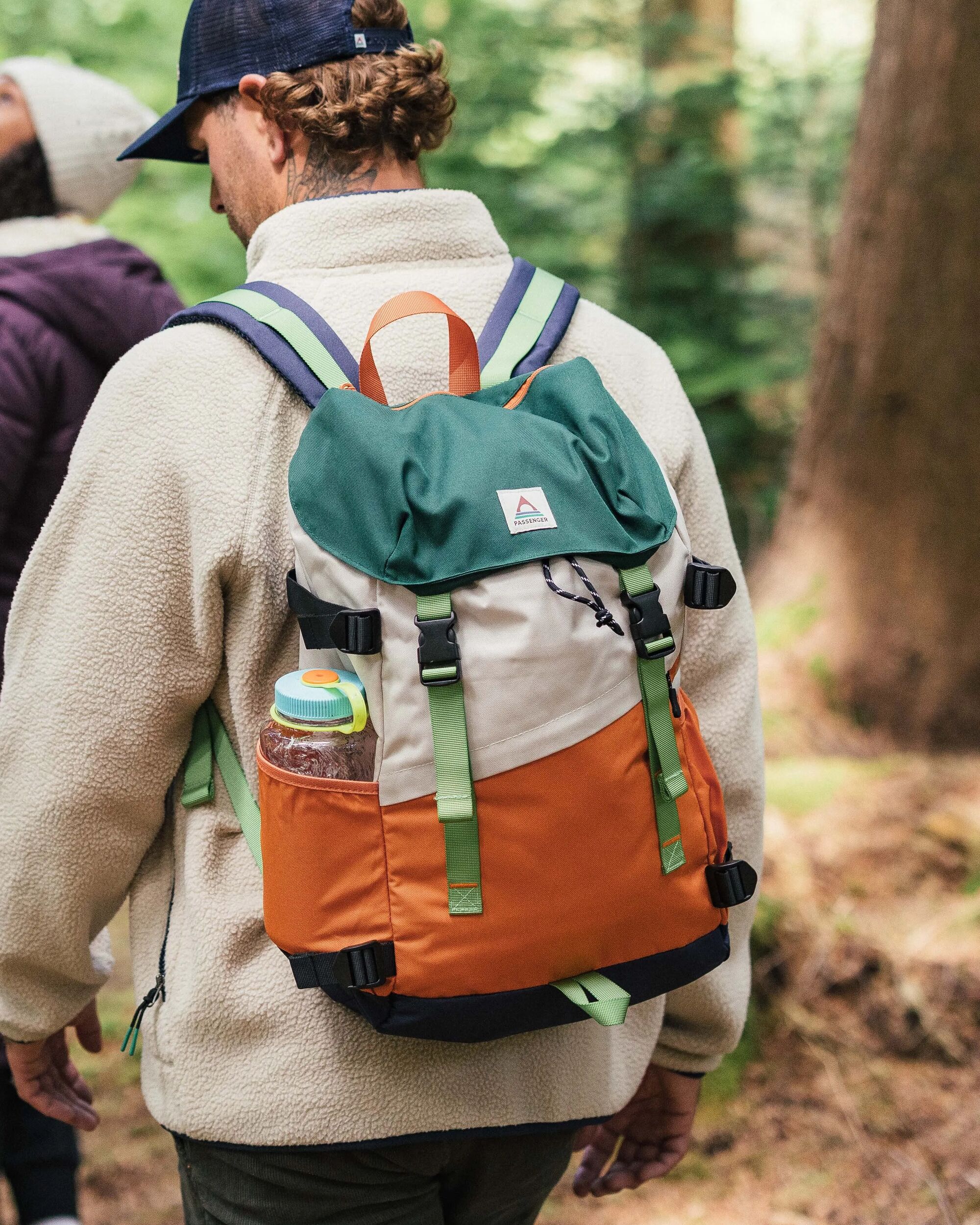 Boondocker Recycled 26L Backpack - Rain Forest Orange Multi - Lifestyle