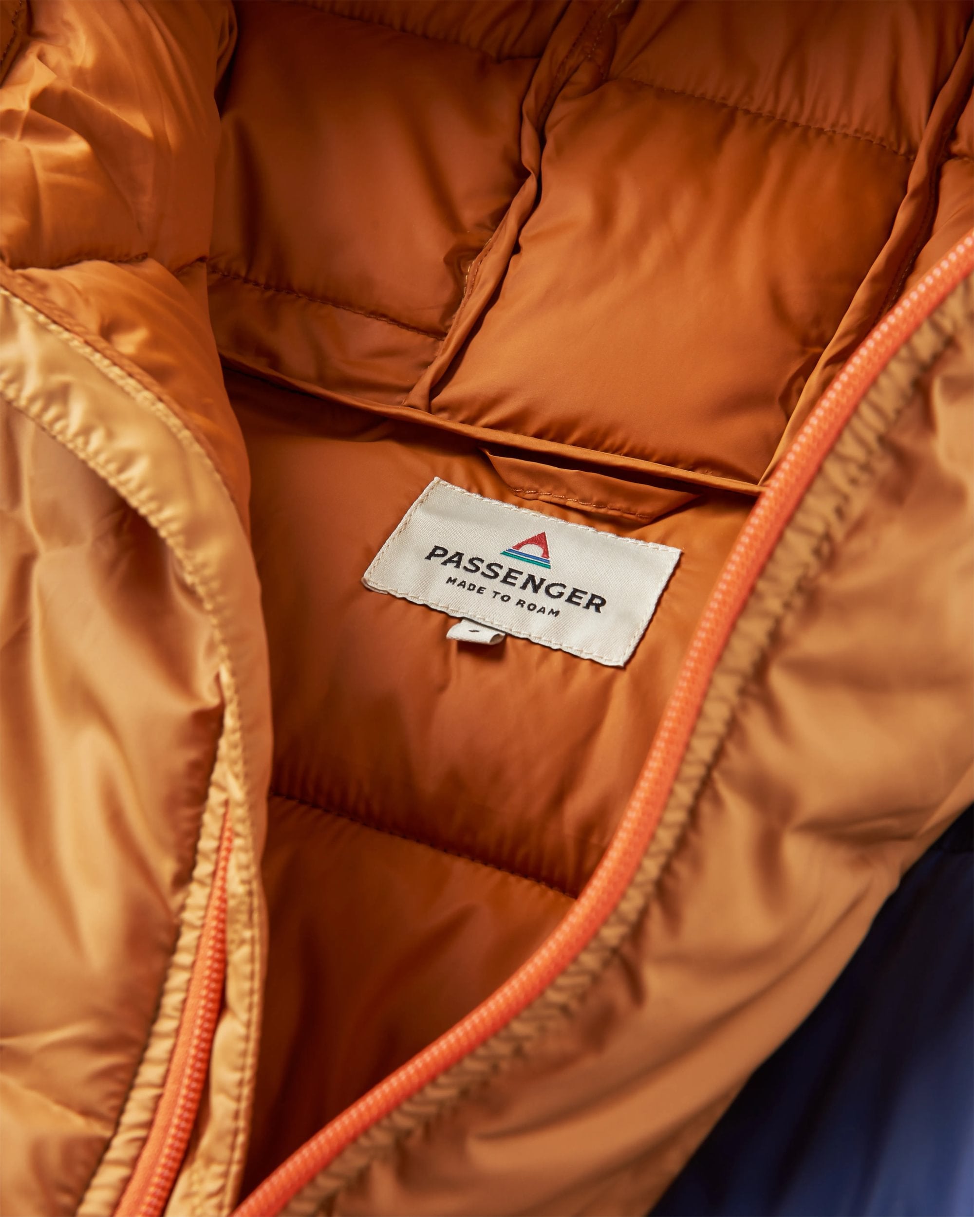 Kai Recycled Insulated Jacket - Rich Navy - Flatlay