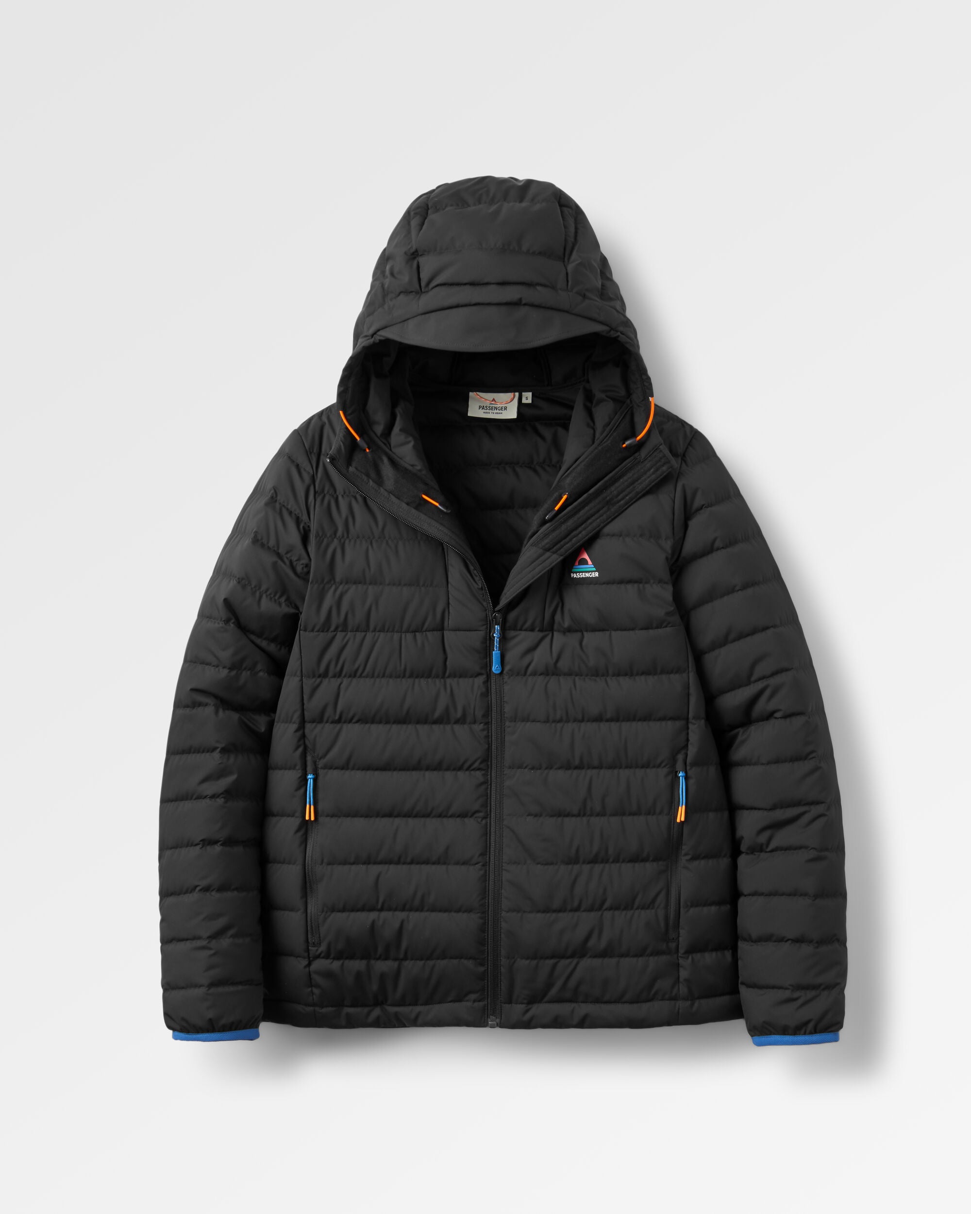 Northstar Down Recycled Jacket - Black - Flatlay