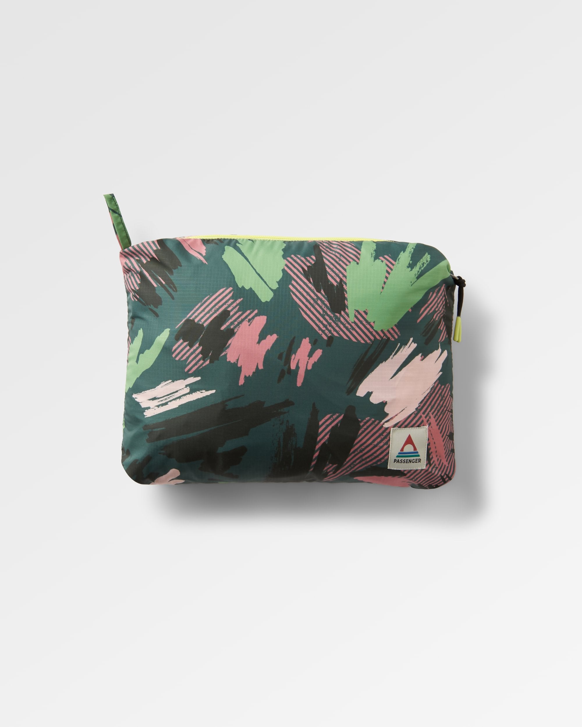 Ocean Recycled Insulated Anorak - Abstract Mountain Fir Tree - Flatlay