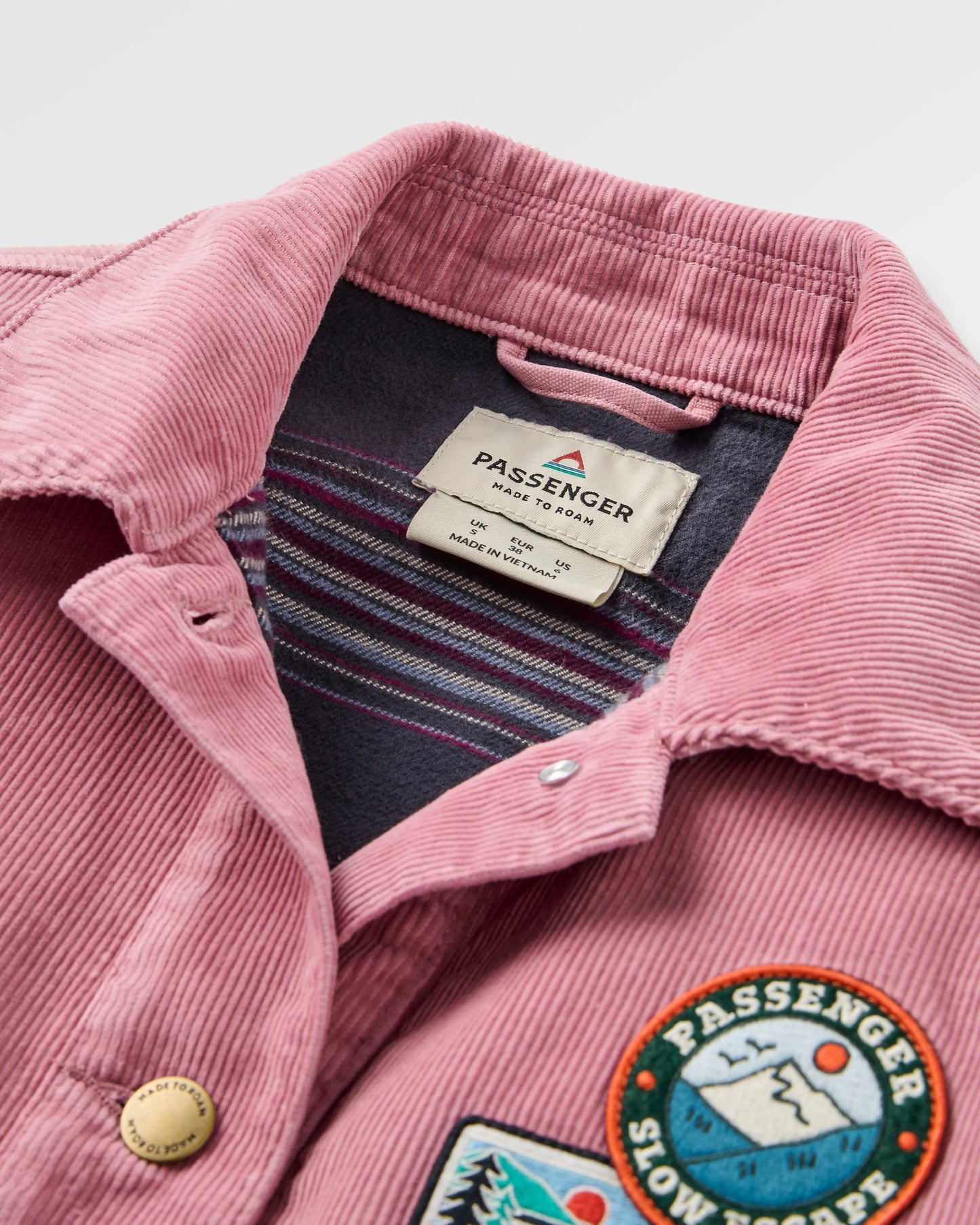 Nomad Jacket - Pink Haze - Flatlay