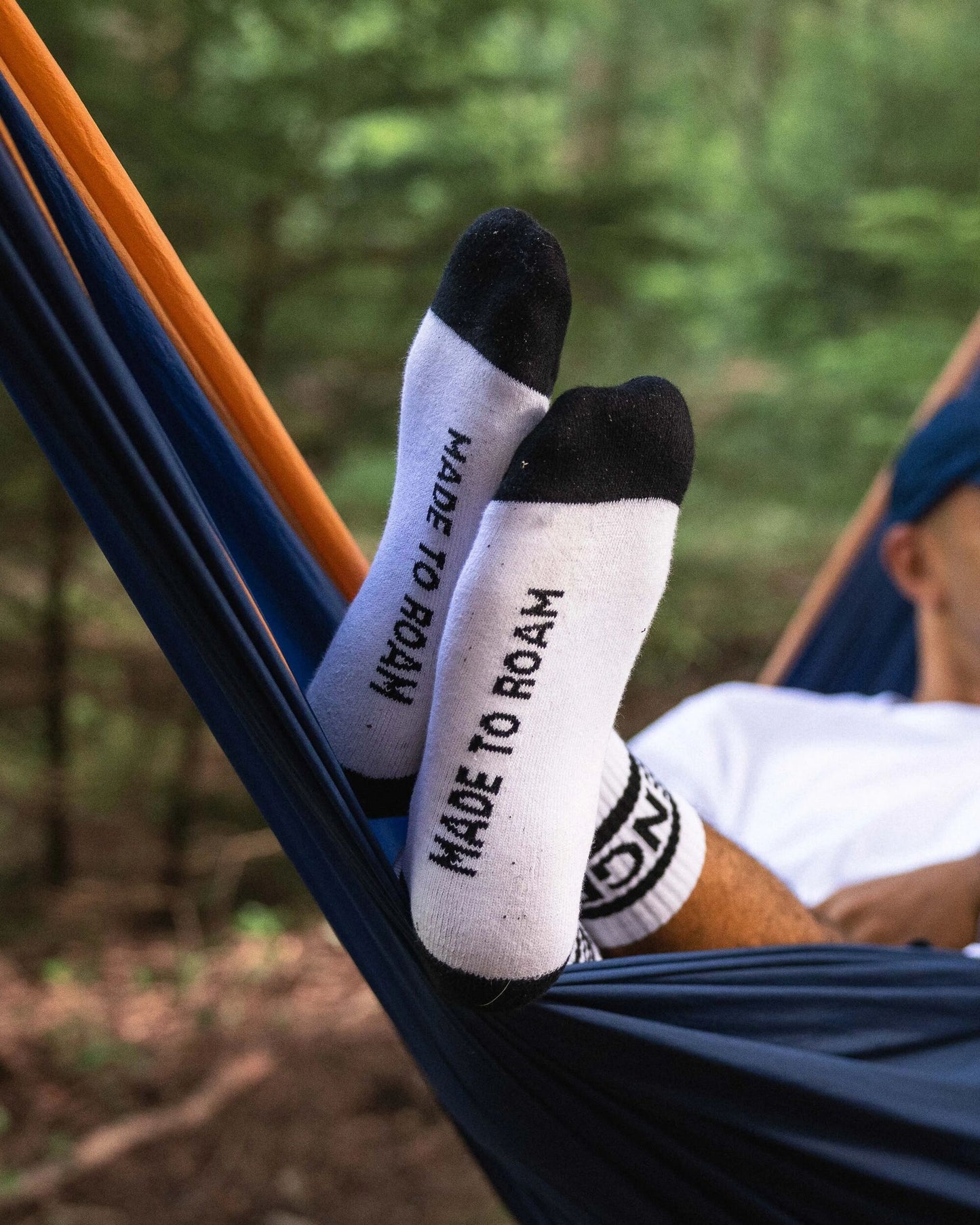 MensClassic Passenger Crew Socks - White - Lifestyle