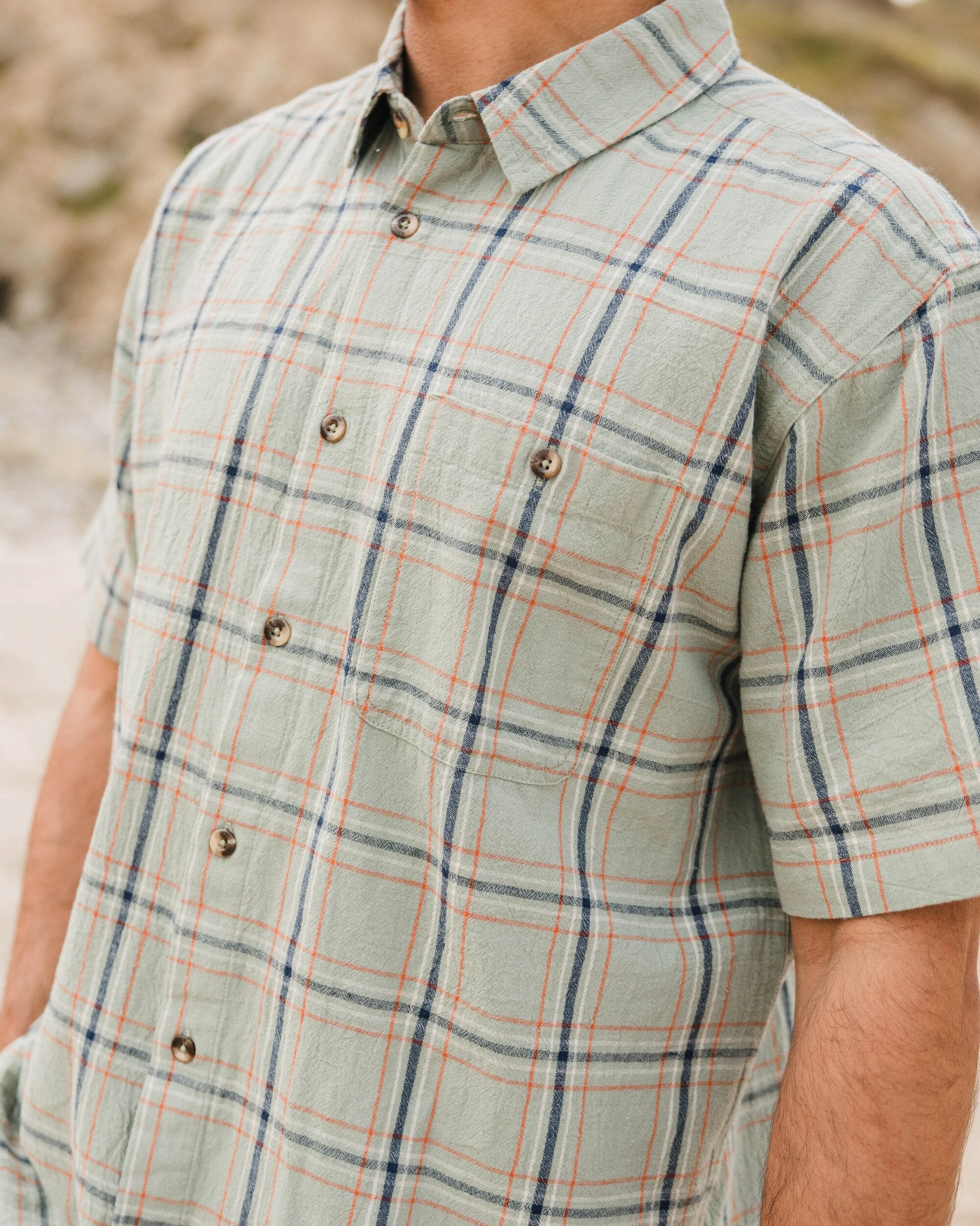 Chill Short Sleeve Shirt - Pistachio - Lifestyle