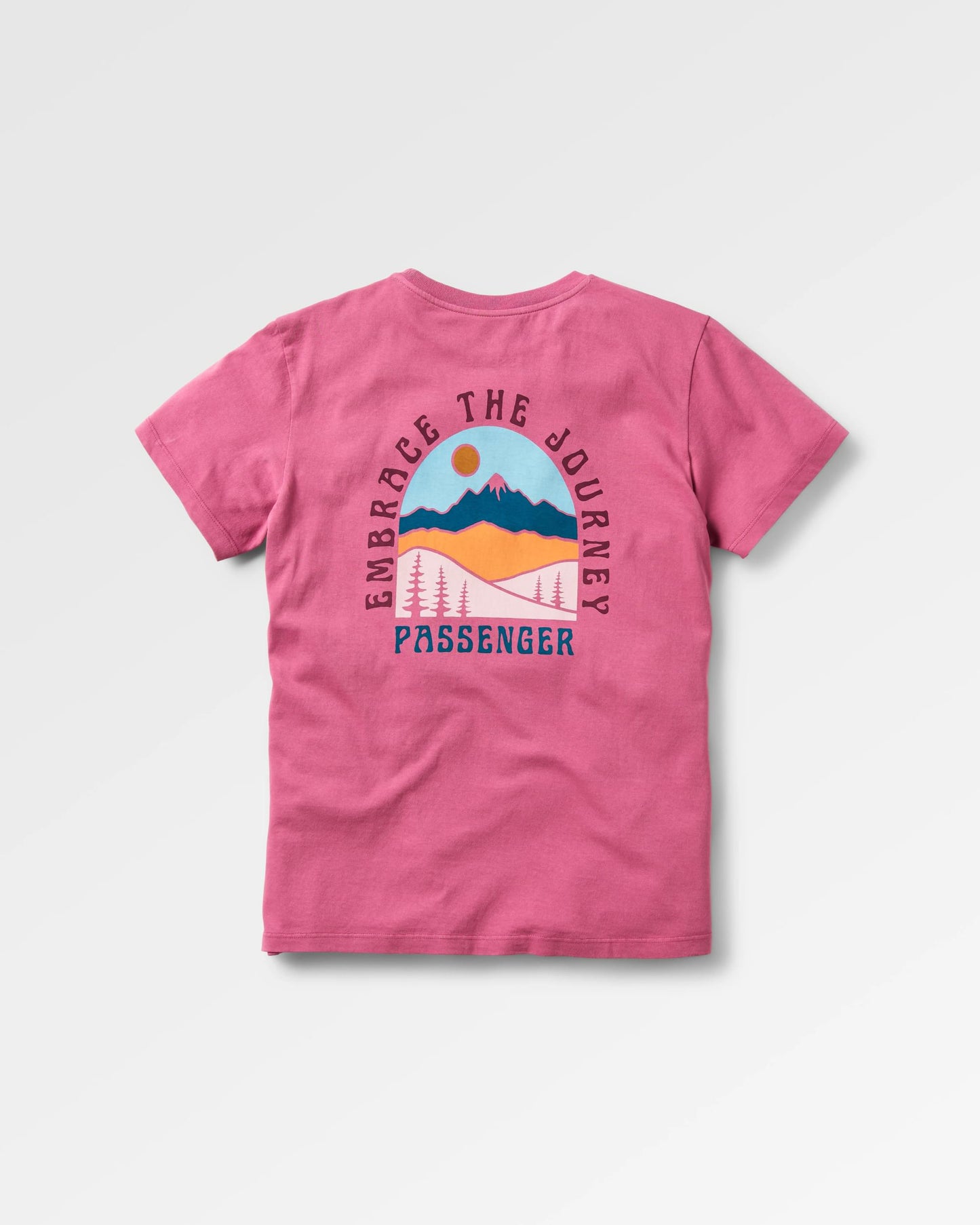 Outlook Recycled Cotton Oversized T-Shirt - Mauve Haze