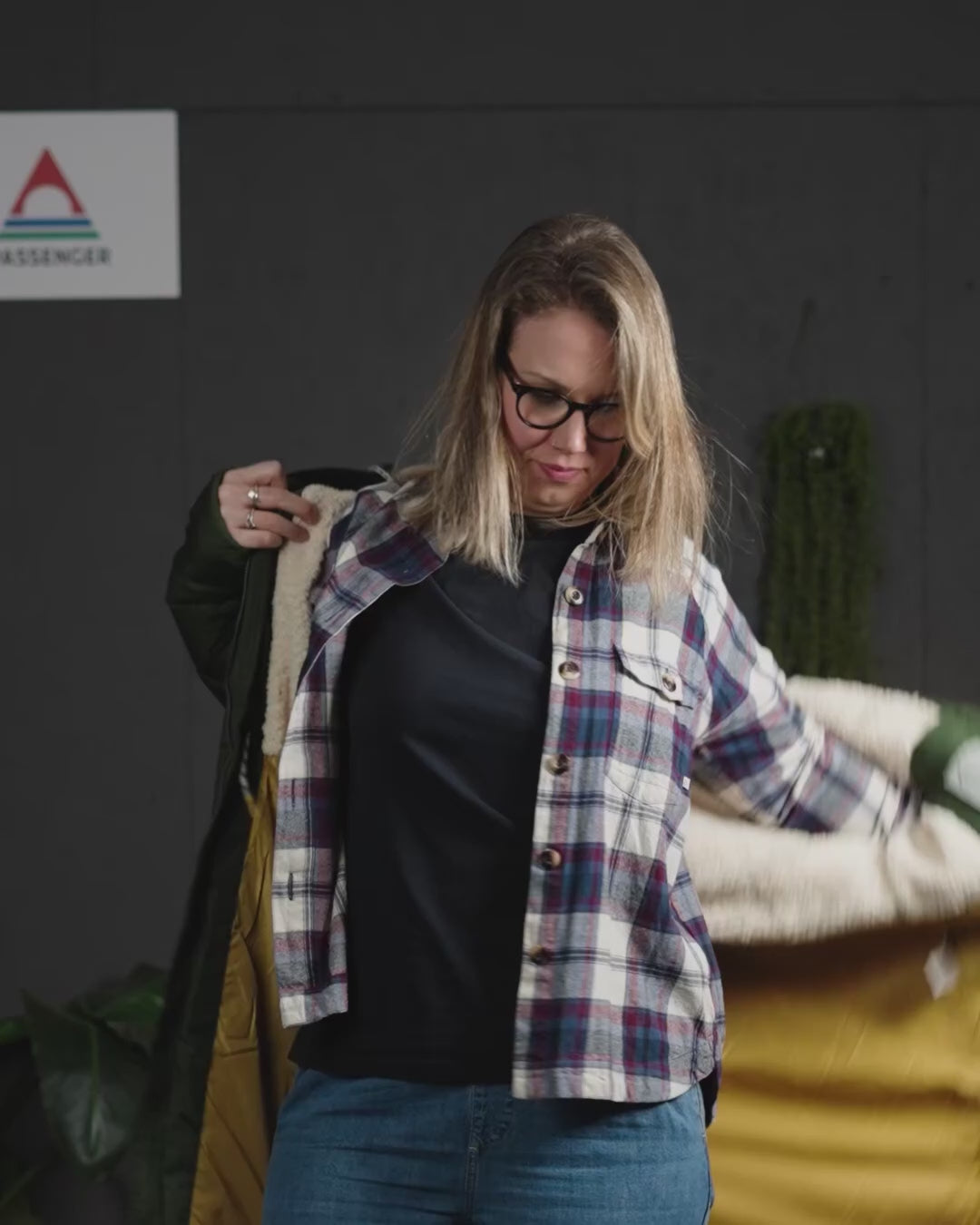 Kinsey Recycled Jacket - Fir Tree -