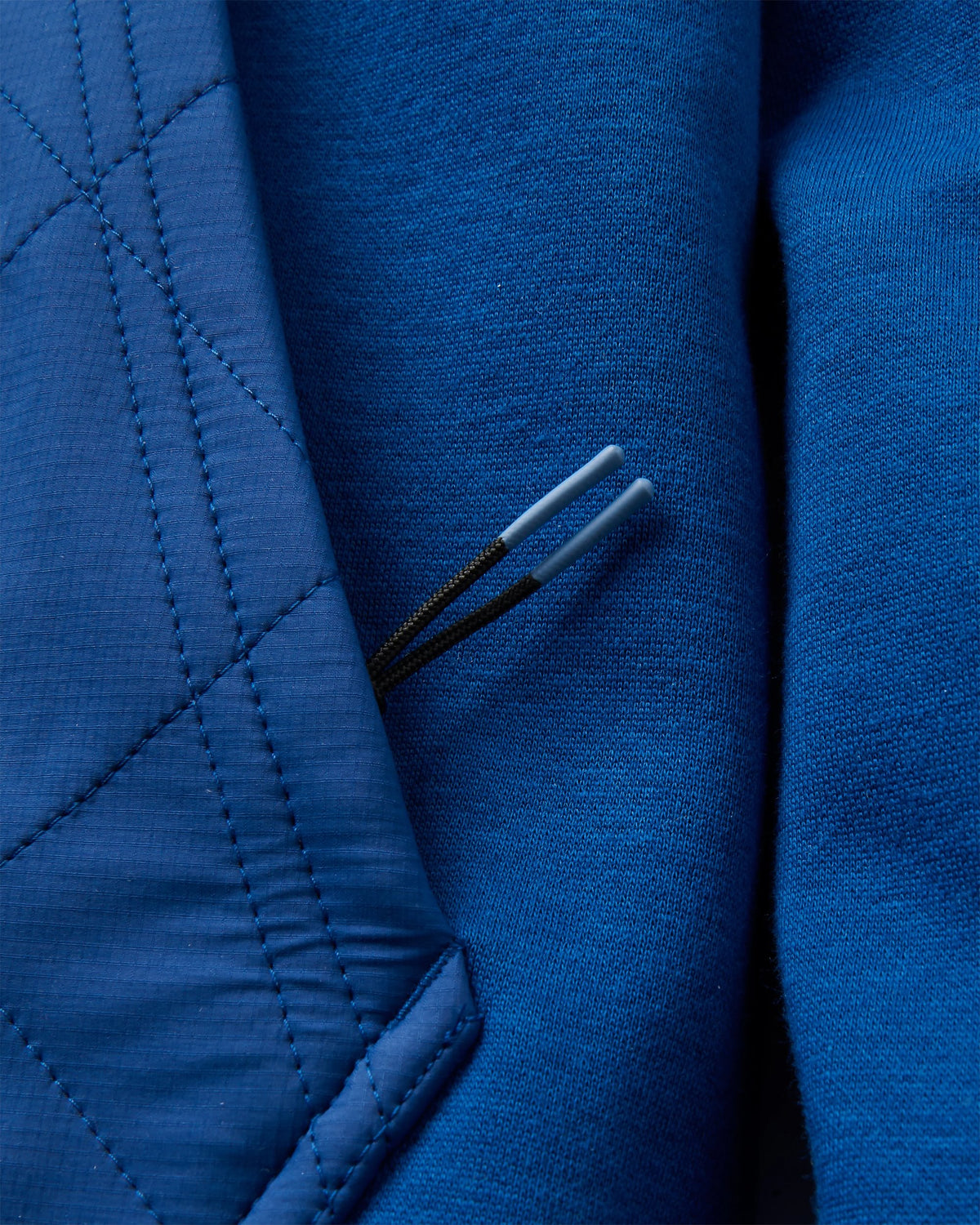 Solscape Men's Active Hoodie - Blue Navy Marl - Flatlay
