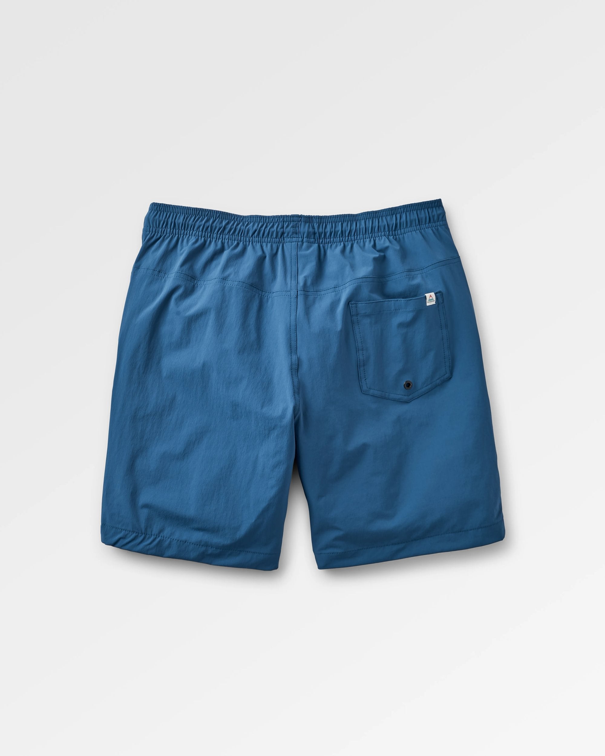 Drifter NetPlus® Swim Lined Short - Dark Denim - Flatlay