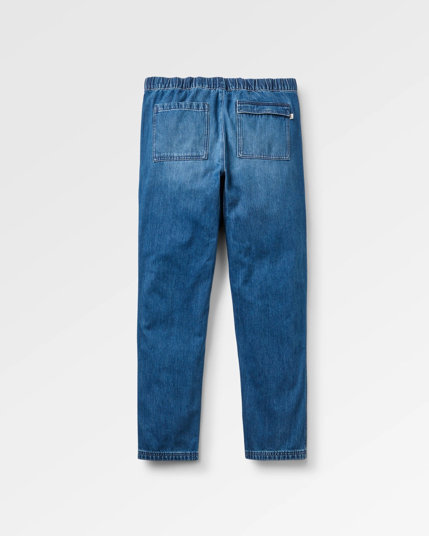 Adventurer Denim Trouser - Mid Wash Denim - Flatlay