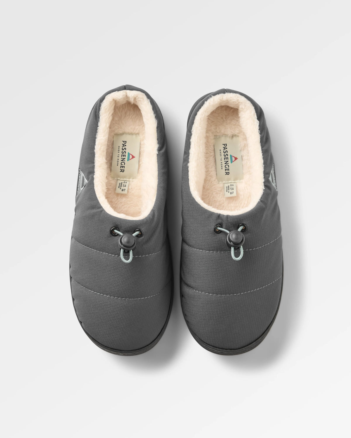 Step Out Women's Slipper - Charcoal - Flatlay