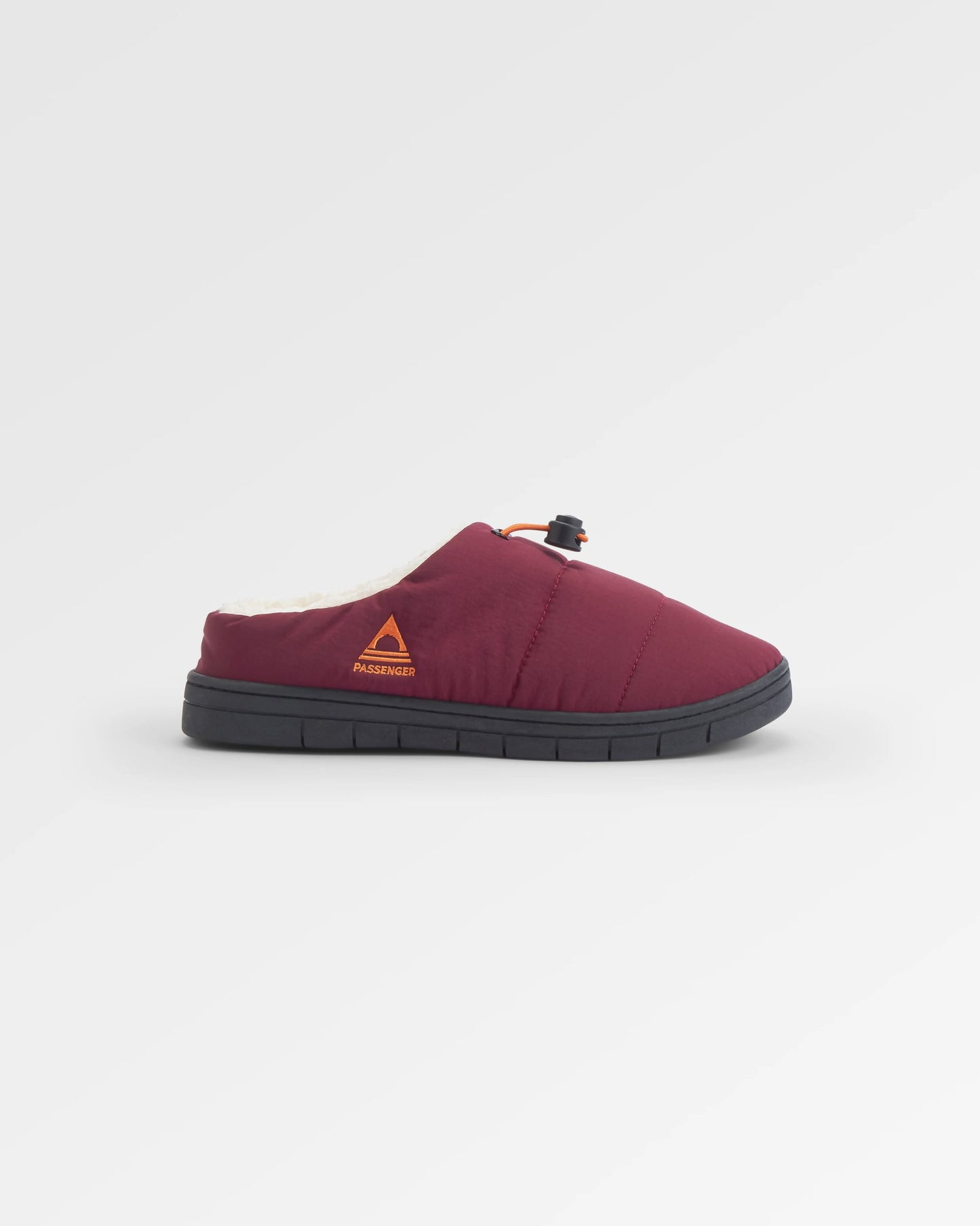 Step Out Women's Slipper - Wine - Flatlay