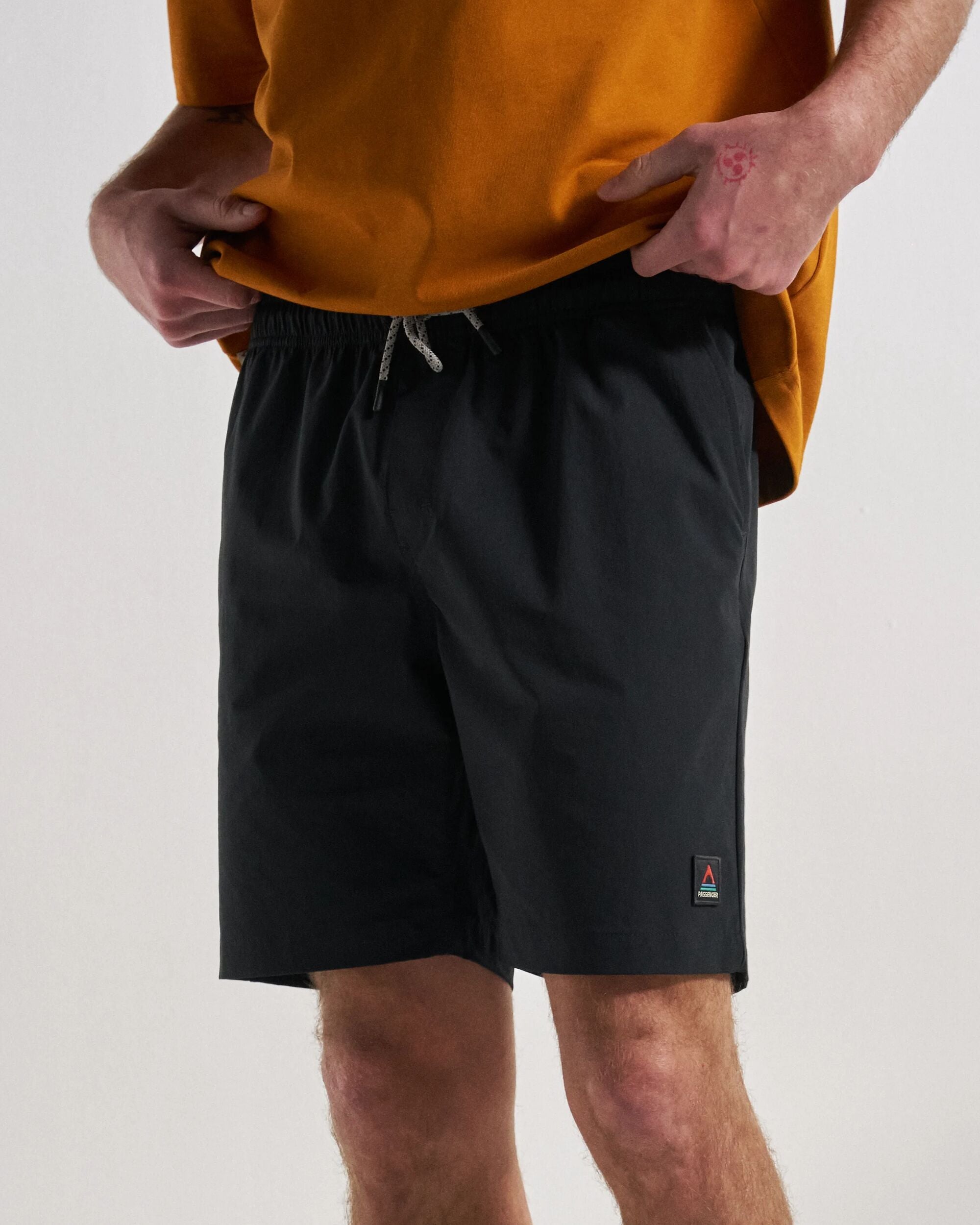 Drifter NetPlus® Beach Linerless Short - Black - Studio Model