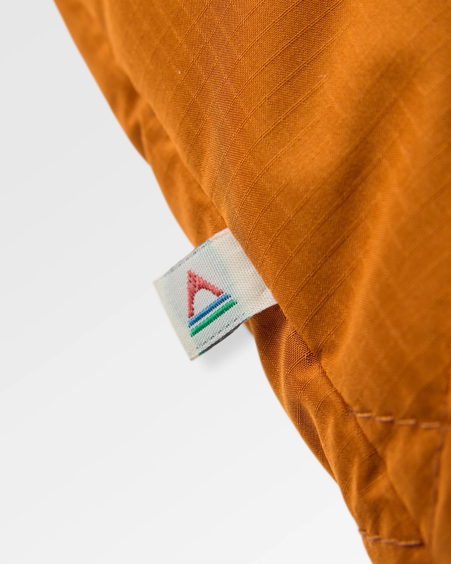 Oceanic Recycled Insulated 1/2 Zip Jacket - Black/Retro Orange - Flatlay
