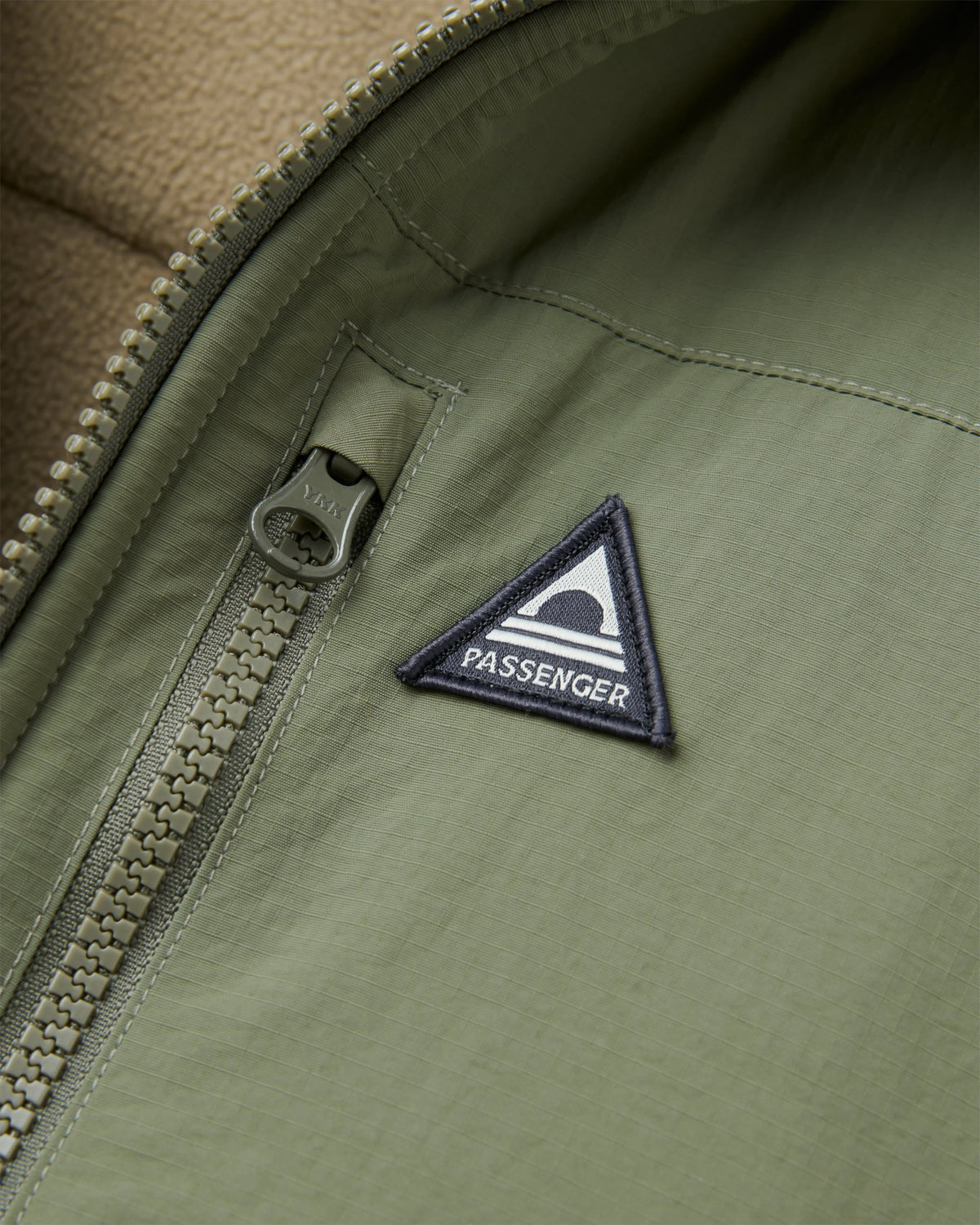 Wide Pine Windproof Fleece - Oatmeal - Flatlay