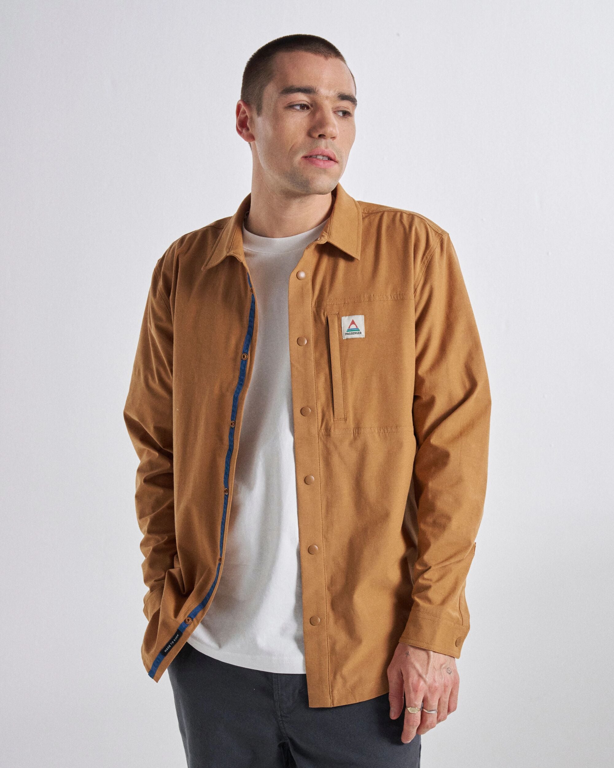 Traveller Stretch Shirt Coconut – Passenger Traveller Stretch Shirt Coconut – Passenger