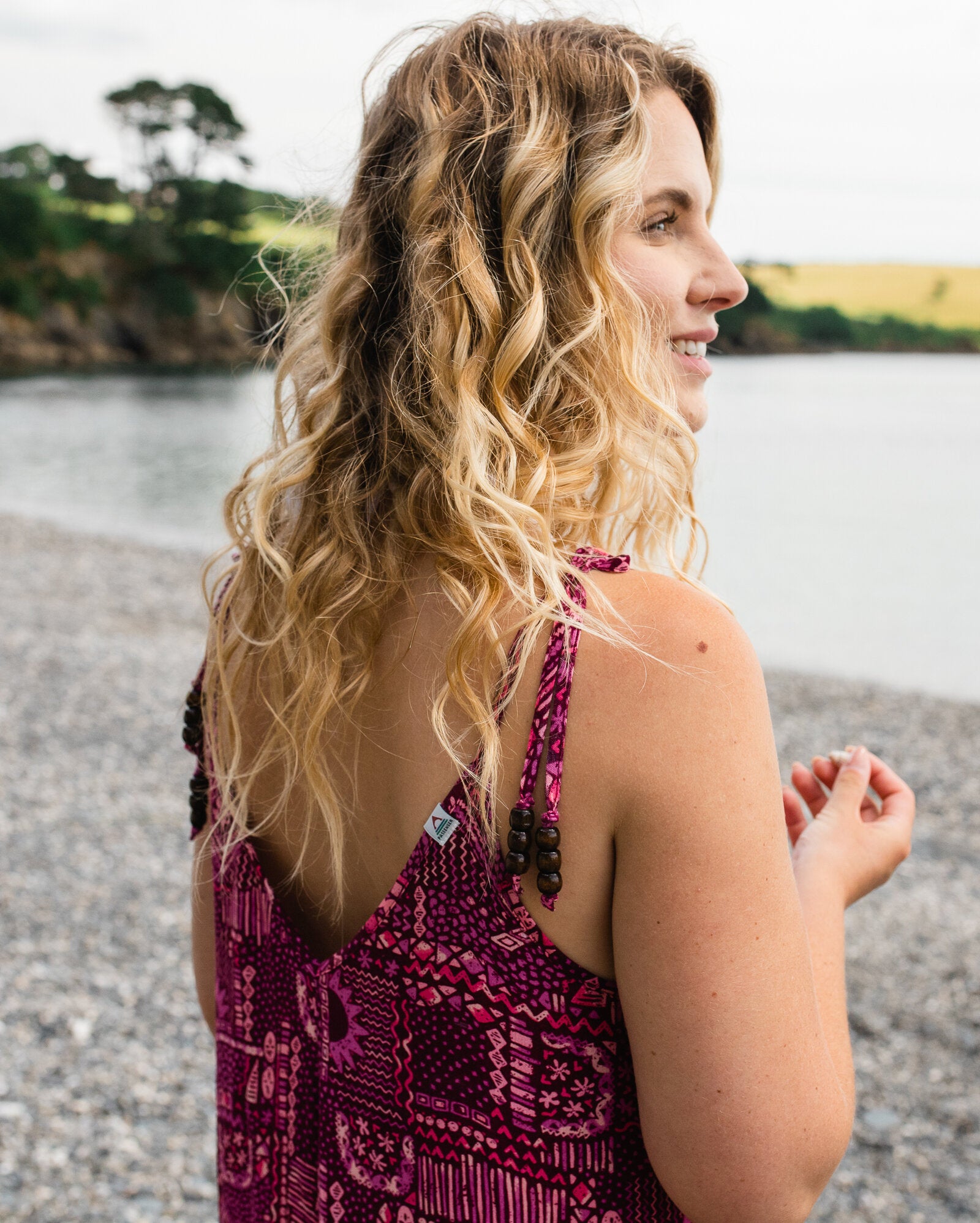 Copetín Jumpsuit - Vintage Patchwork Wine - Lifestyle