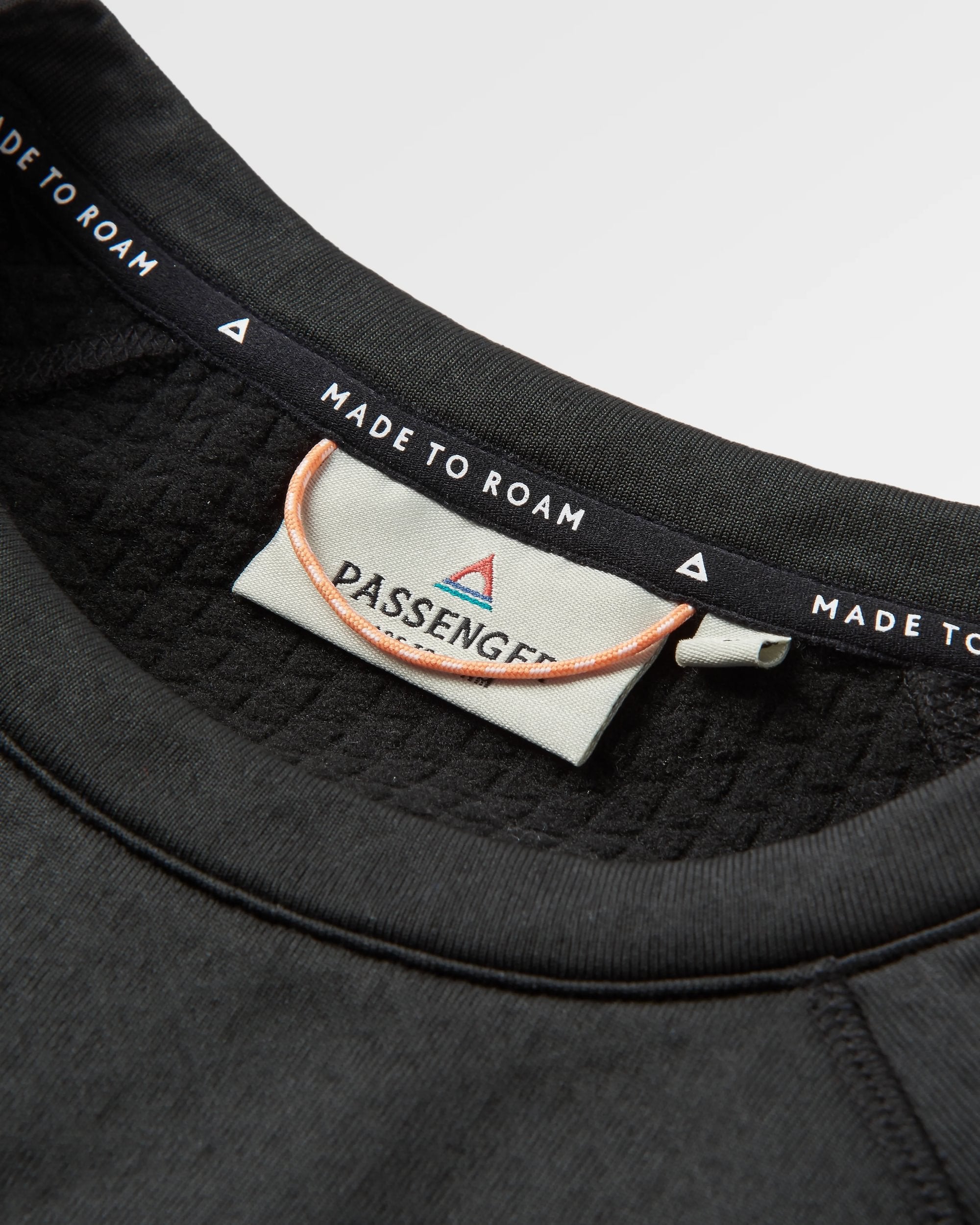 Atlantis Recycled Base Layer LS T-Shirt - Black - Flatlay