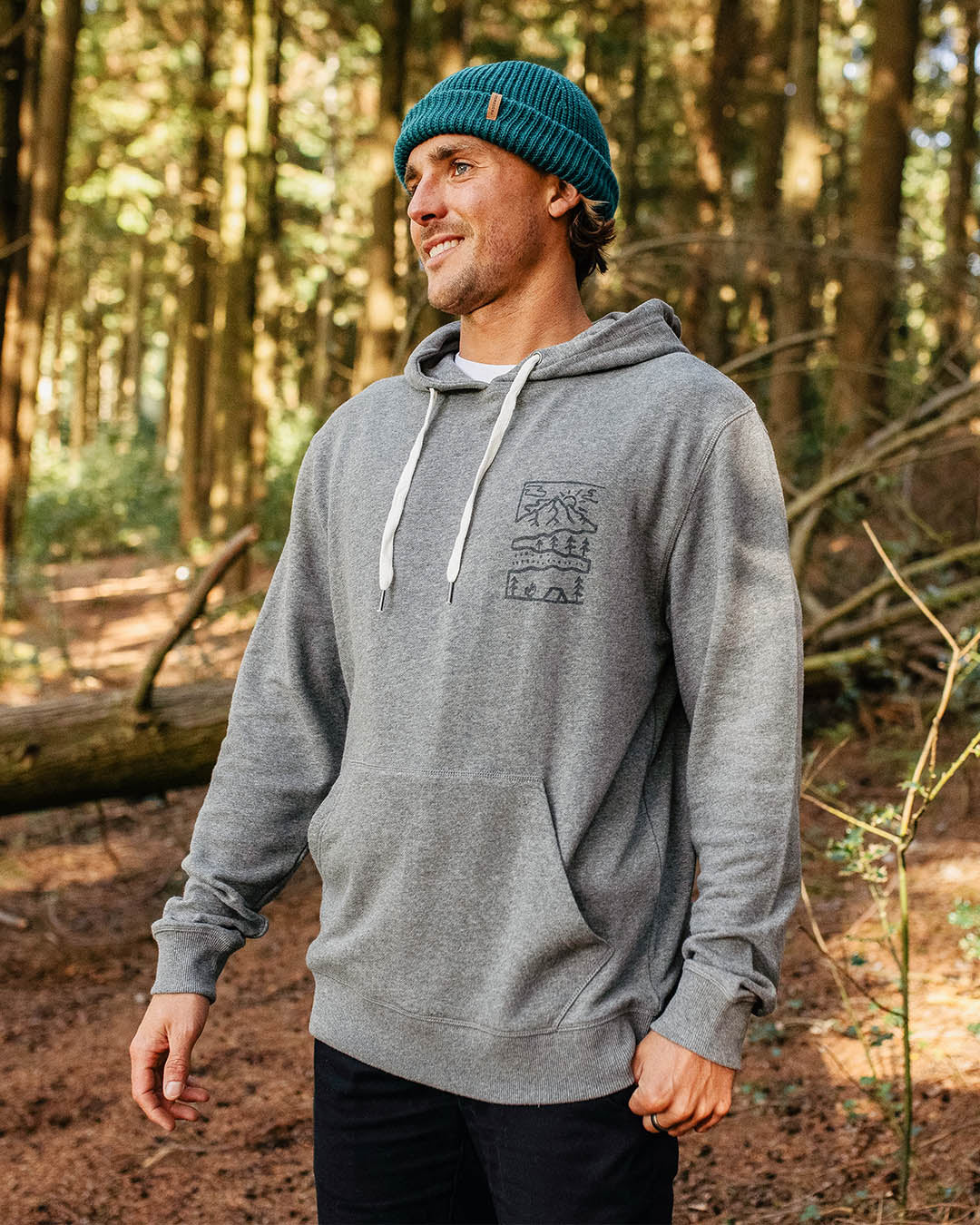 Mens Collective Sweatshirt - Grey Marl