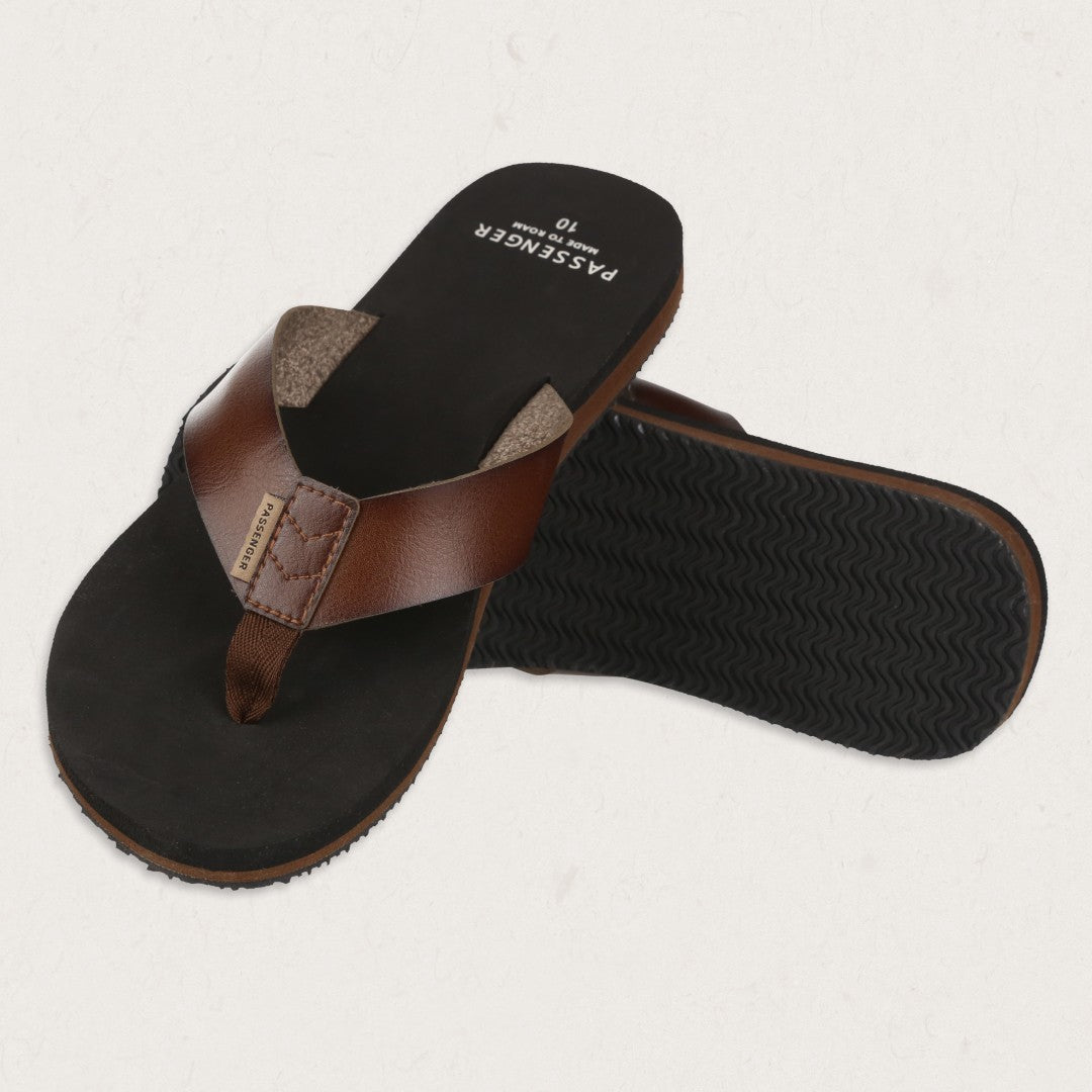 Santos Flip Flops - Dark Brown