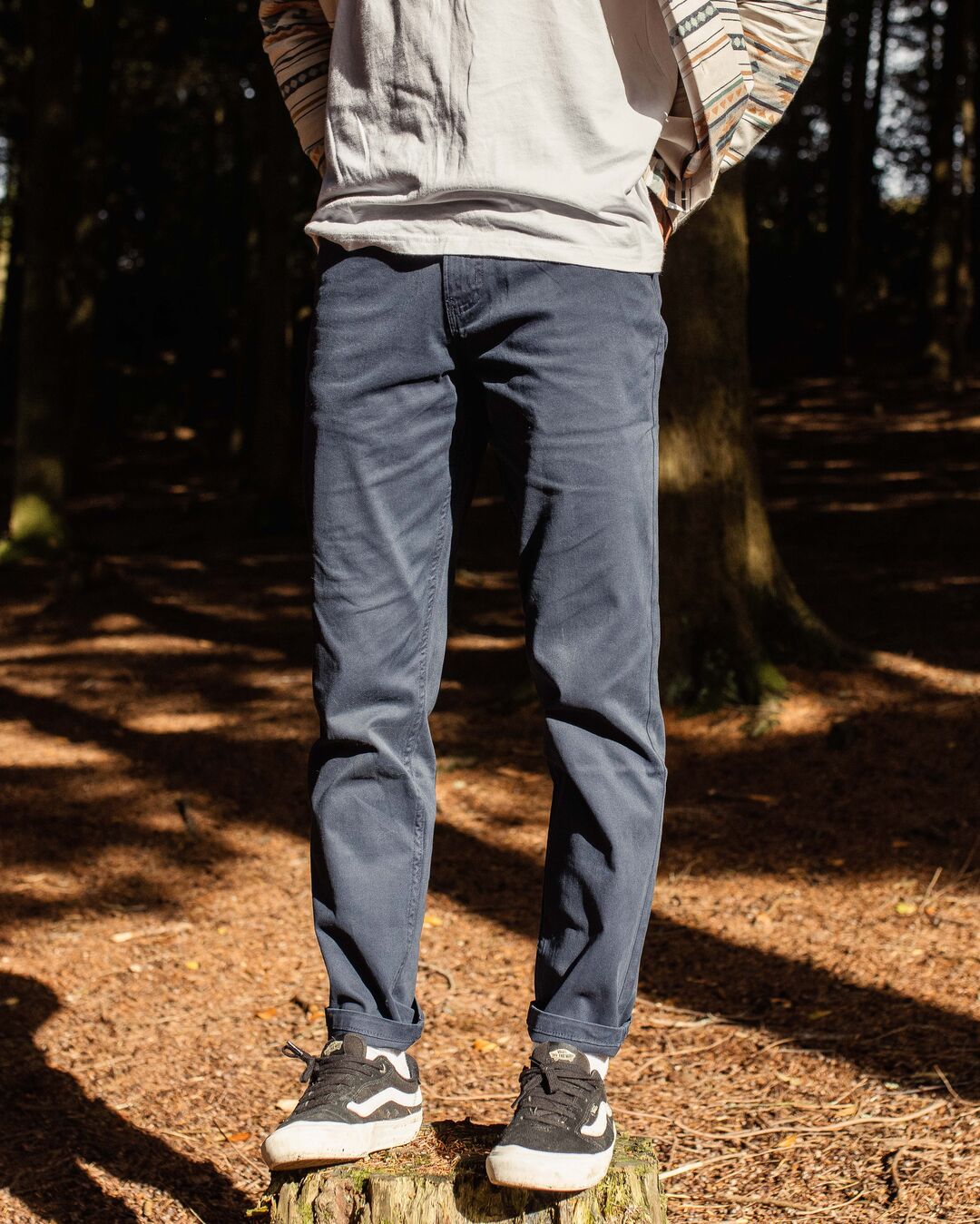 365 5 Pocket Trouser - Deep Navy - Lifestyle