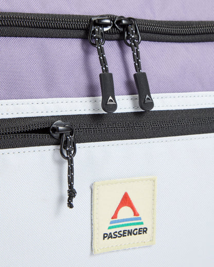 Boondocker 30L Duffel - Heather/ Deep Purple - Flatlay