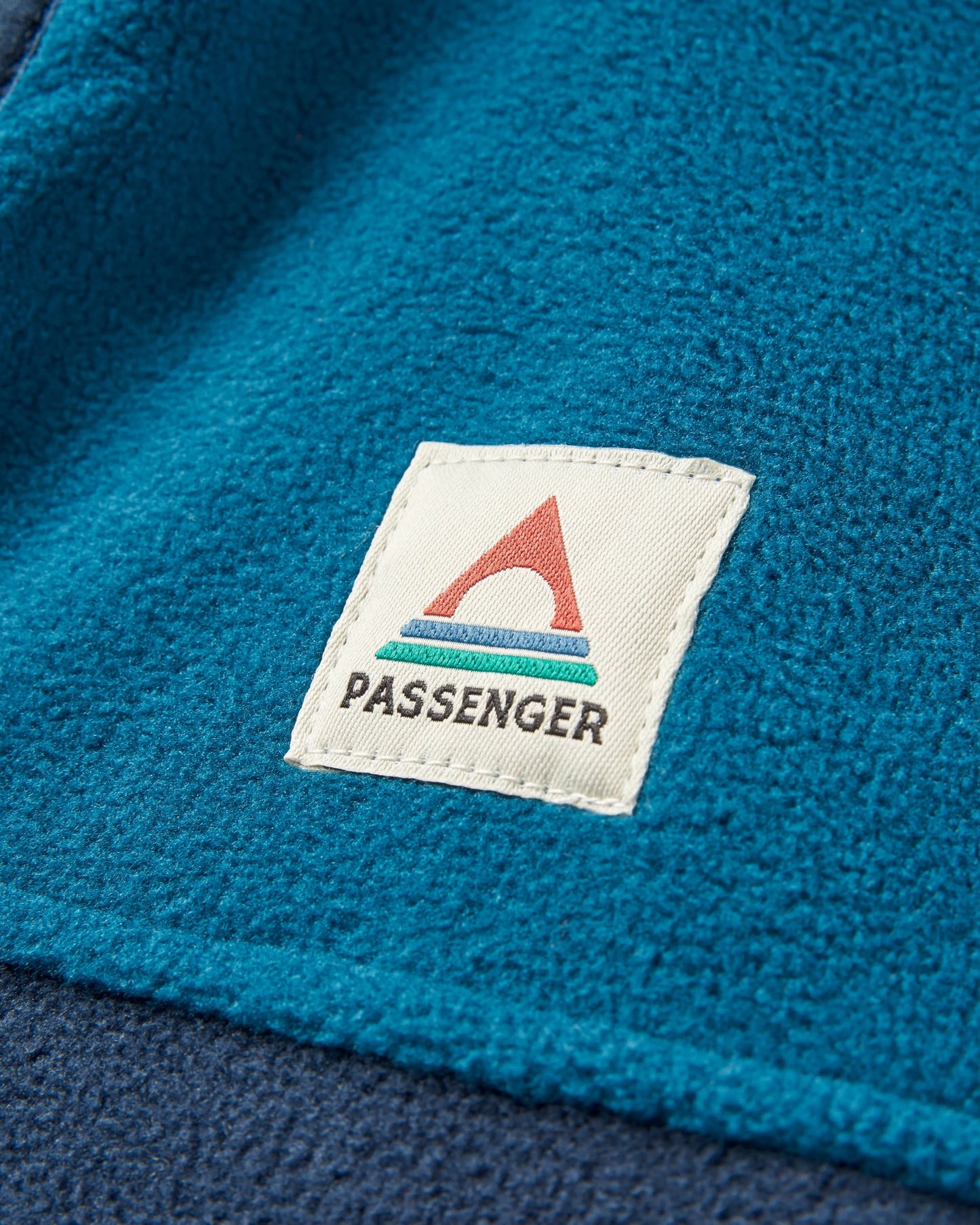 Ridge 2.0 Full Zip Recycled Polar Fleece - Tidal Blue/Rich Navy