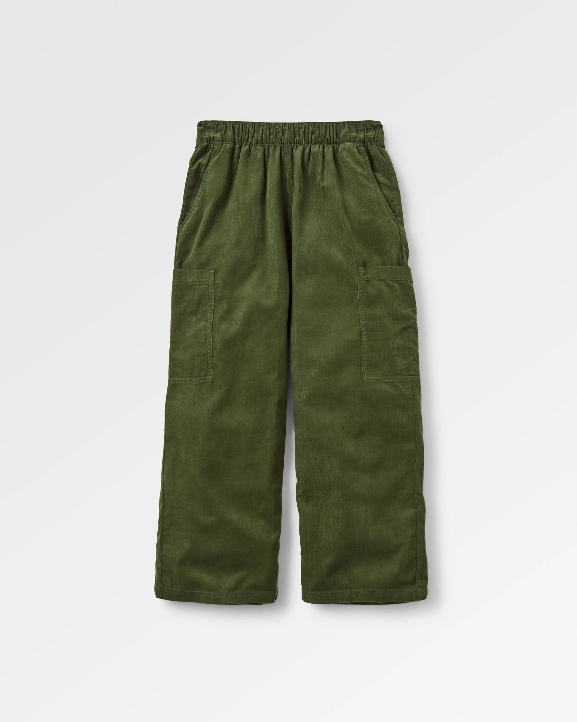 Someday Organic Cotton Corduroy Trouser - Fir Tree