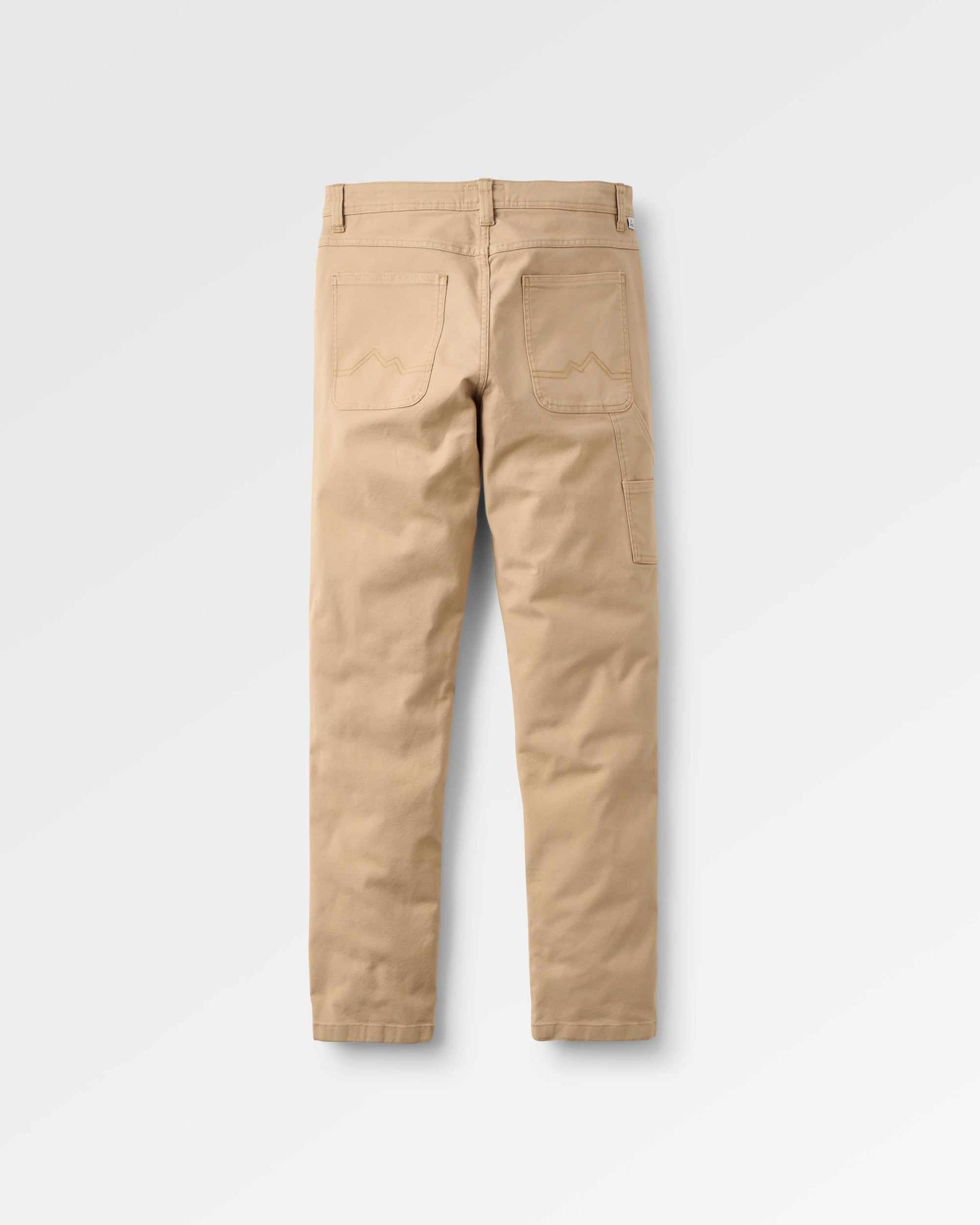 Vantage Organic Cotton Trouser - Biscuit - Flatlay