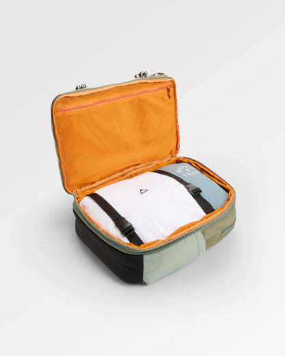Boondocker Expandable Travel Pack - Pistachio/Misty Grey - Flatlay