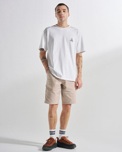 Vantage Cotton Canvas Short - Simply Taupe - Studio Model