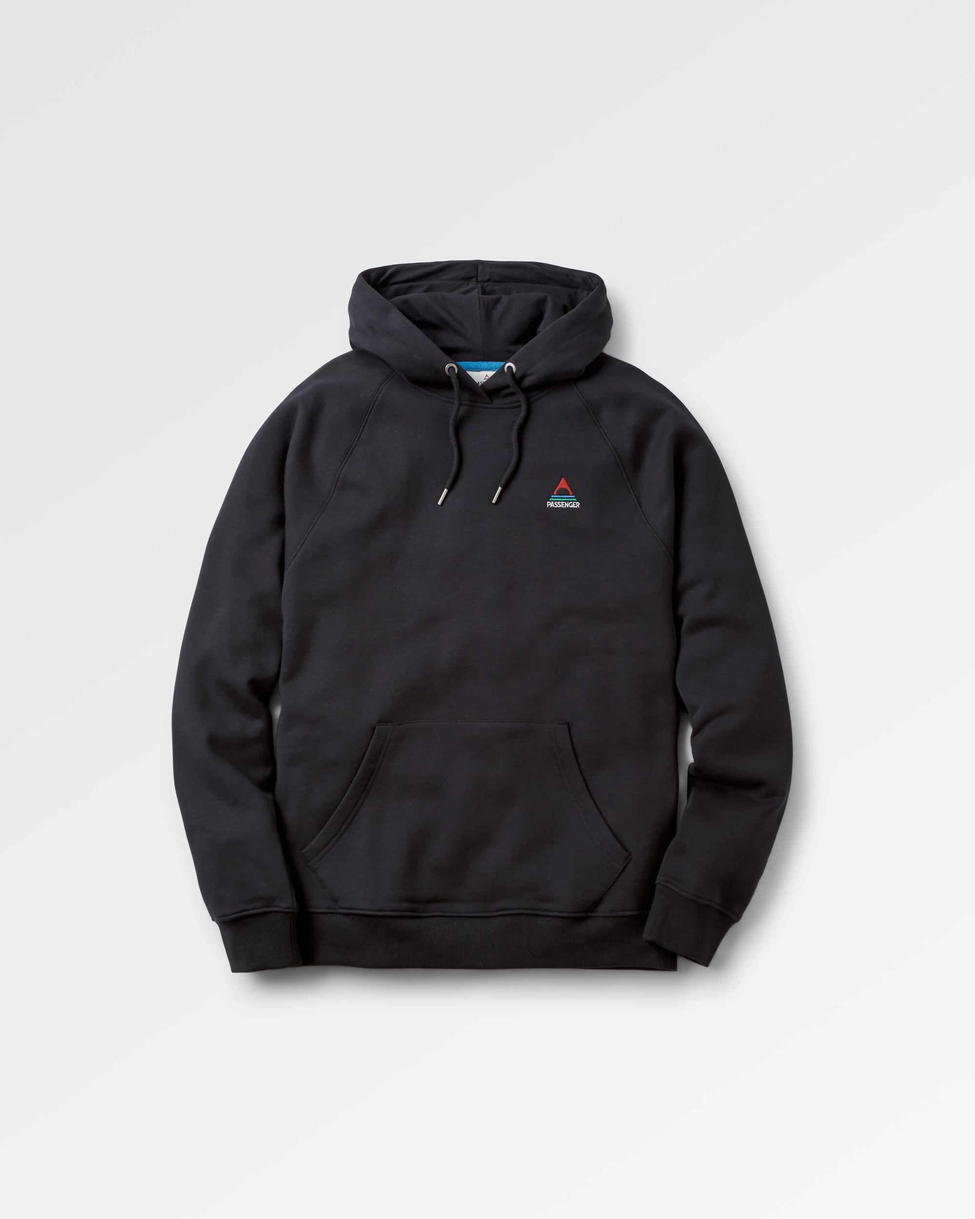 Vita Organic Cotton Hoodie - Black - Flatlay