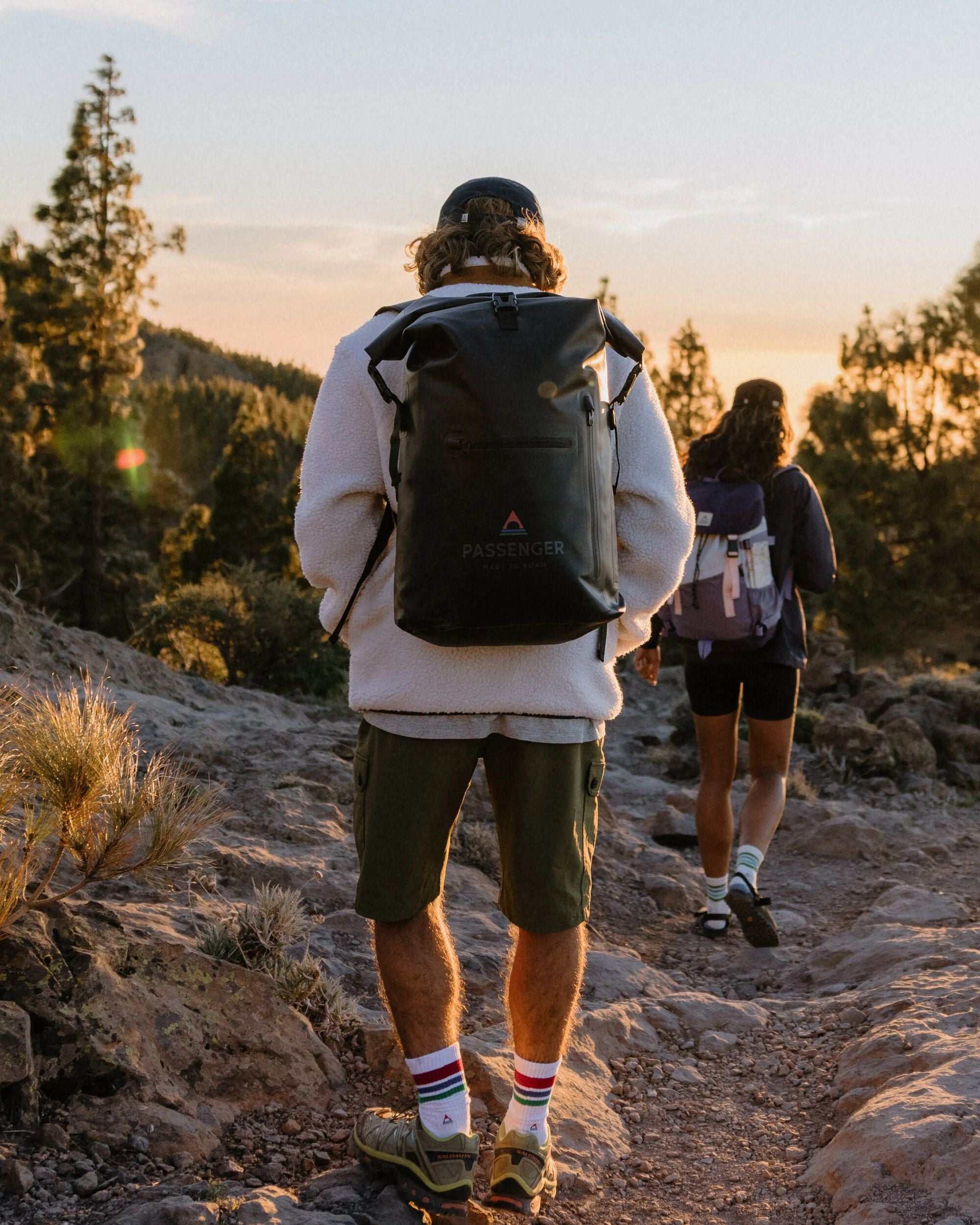 Tide 25L Dry Bag Backpack - Black - Lifestyle - Male