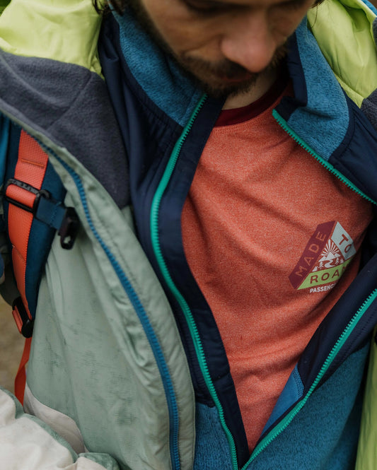 Daybreak Lite Recycled Insulated Jacket - Pistachio/Blue Steel