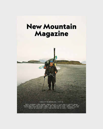 New Mountain Magazine Issue Two - Flatlay