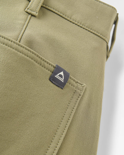 Jasper Outdoor Hybrid Trouser - Dusty Olive - Flatlay