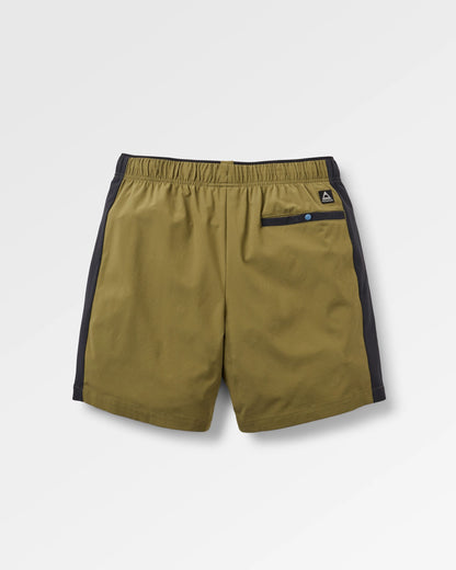 Swift Trail Short 7" - Khaki - Flatlay