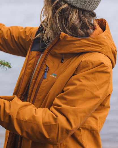 Elevate Insulated Waterproof Jacket - Retro Orange - Lifestyle