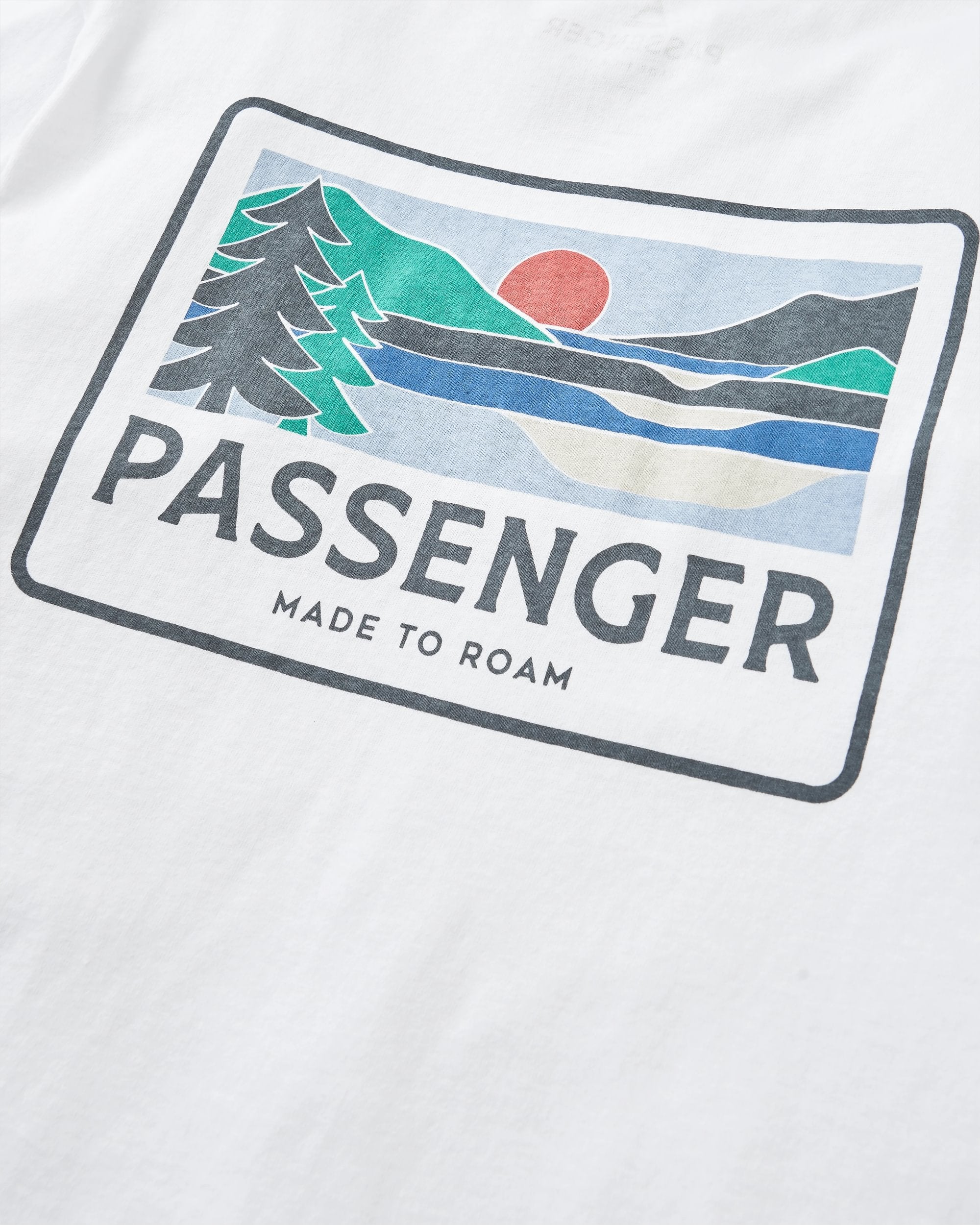 Roamer Recycled Cotton LS T-Shirt - White - Flatlay