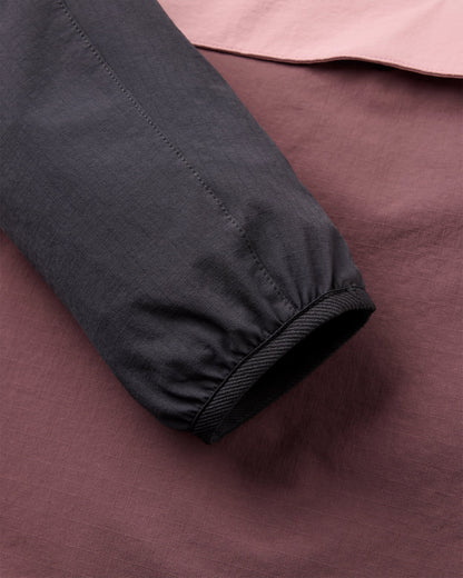 Trailscape Lite Women's Softshell Anorak - Brambleberry/Faded Black - Flatlay