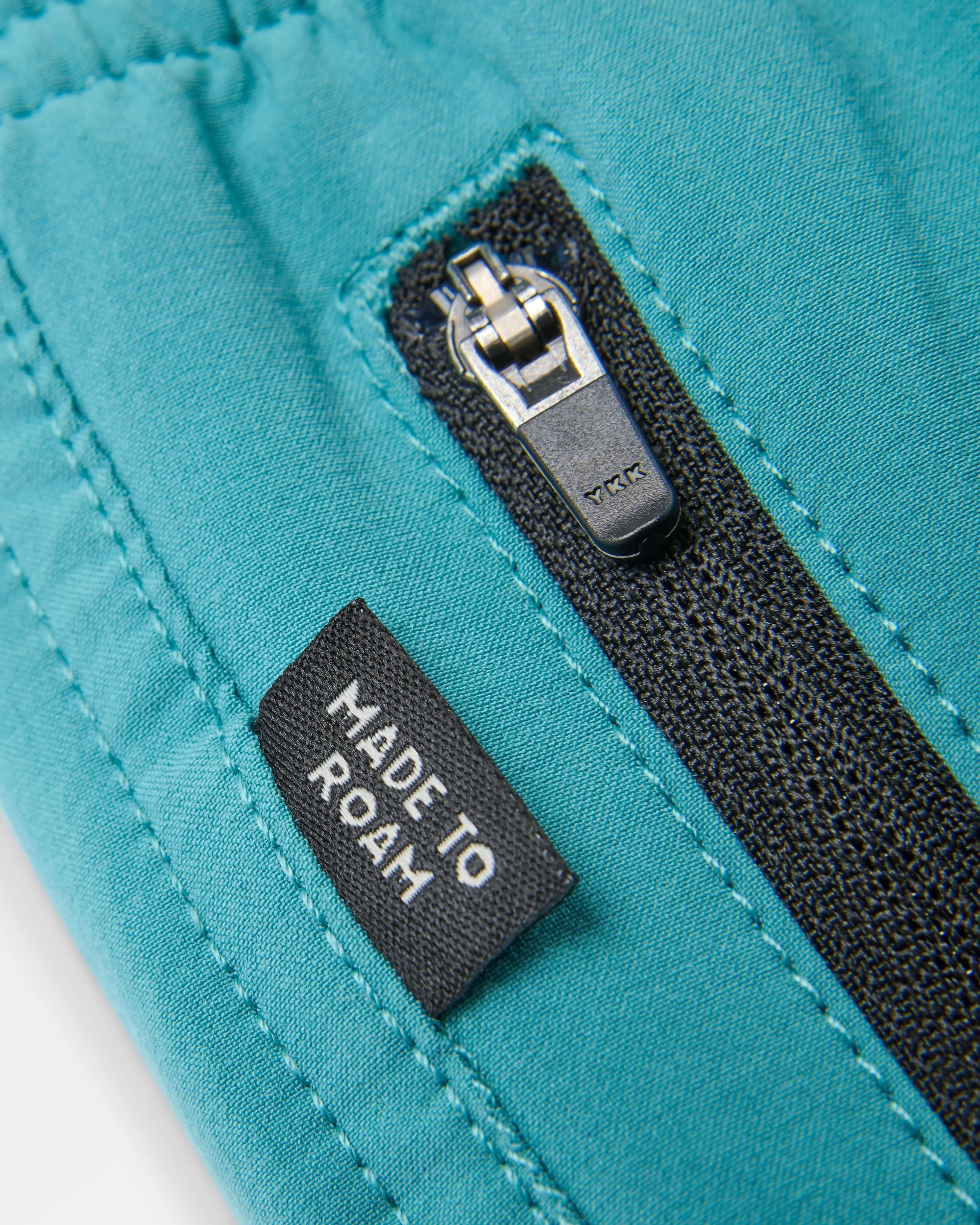 Traveller All Purpose Short - Ocean Teal - Flatlay